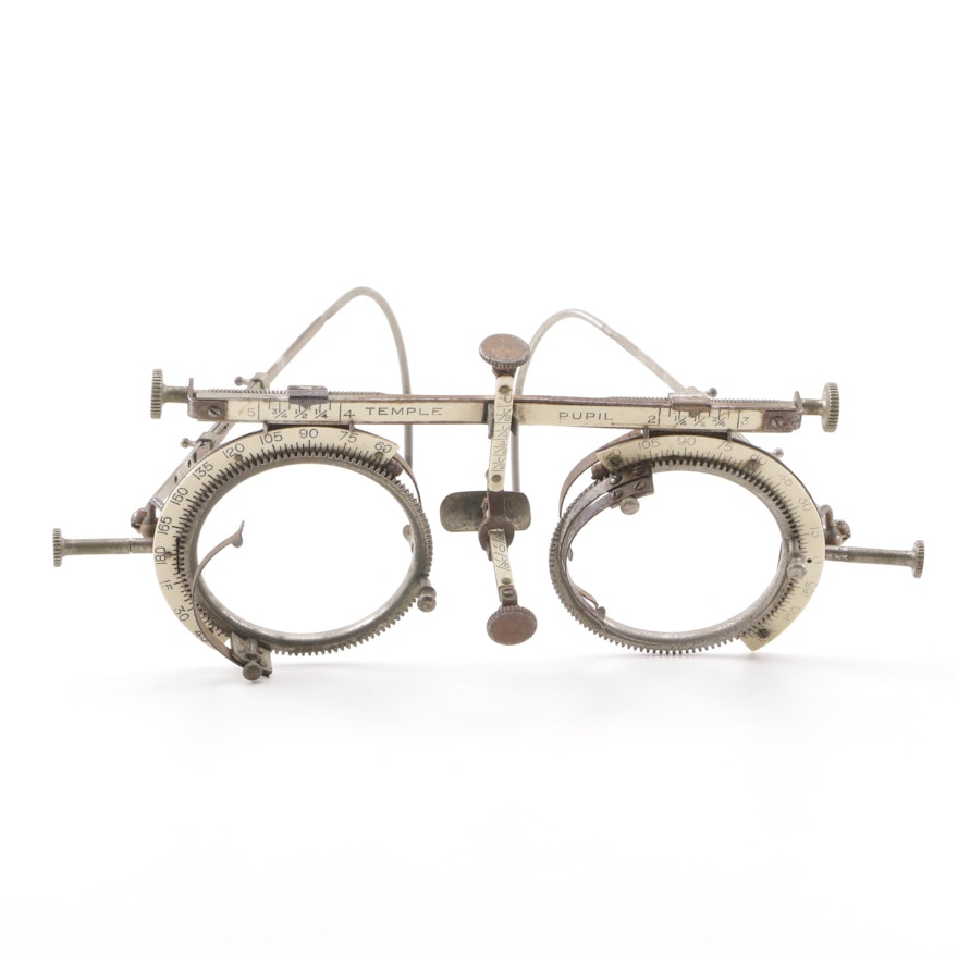 Early 20th Century Optician Test Lens Frame