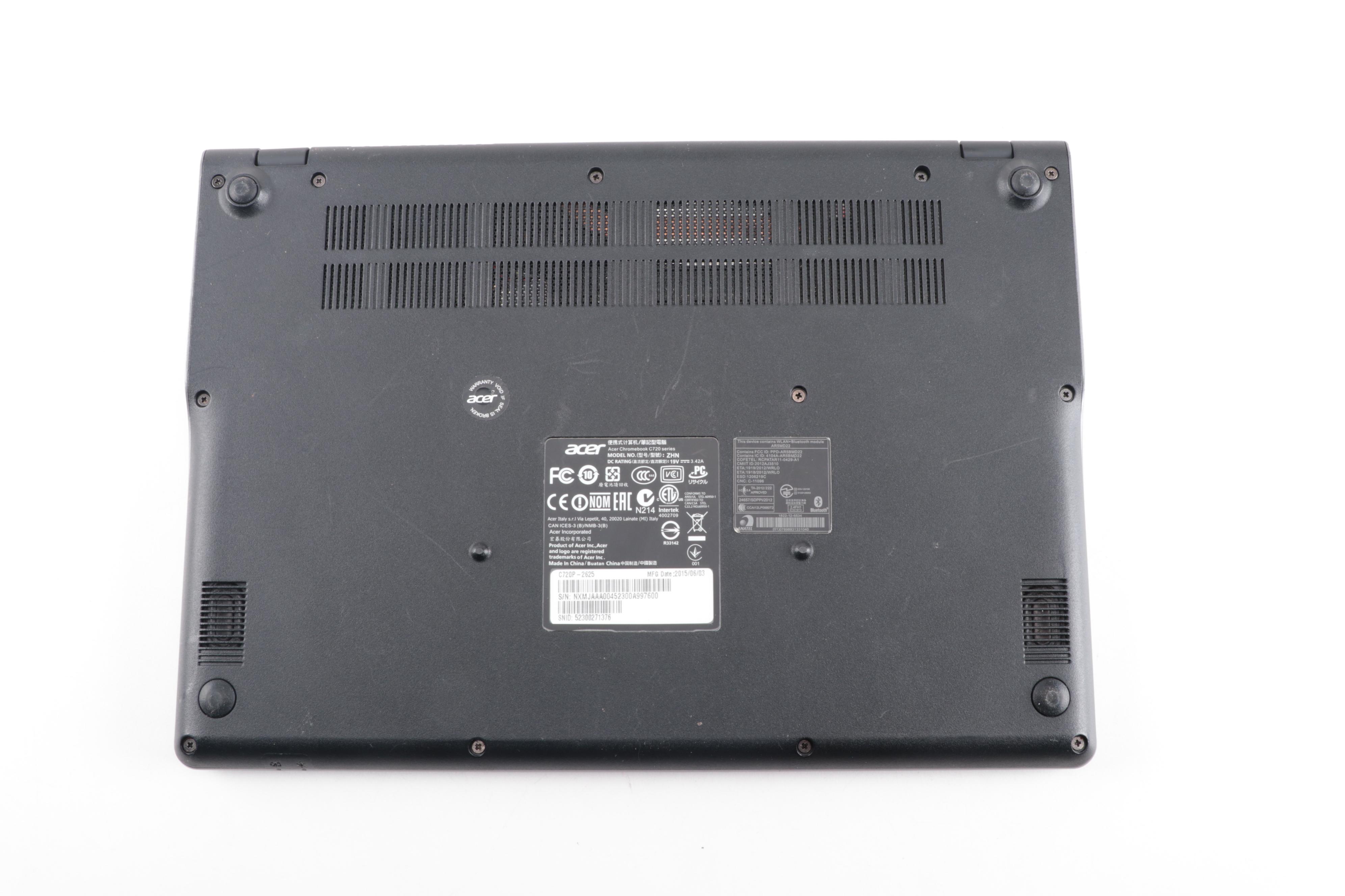 Acer Chromebook Laptop Computer with Touchscreen Display