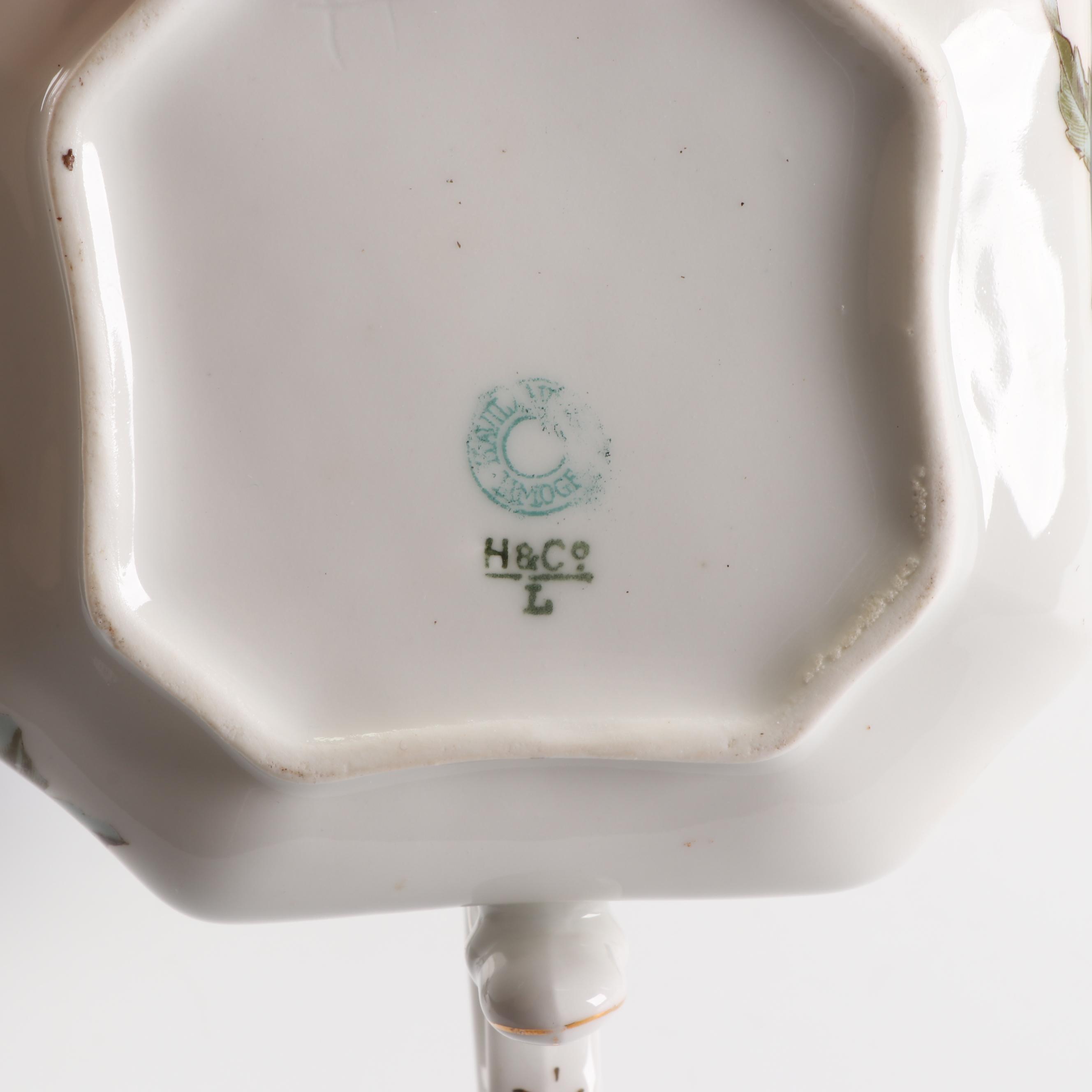 Antique Haviland Limoges Porcelain Dinnerware c. 1879-1889