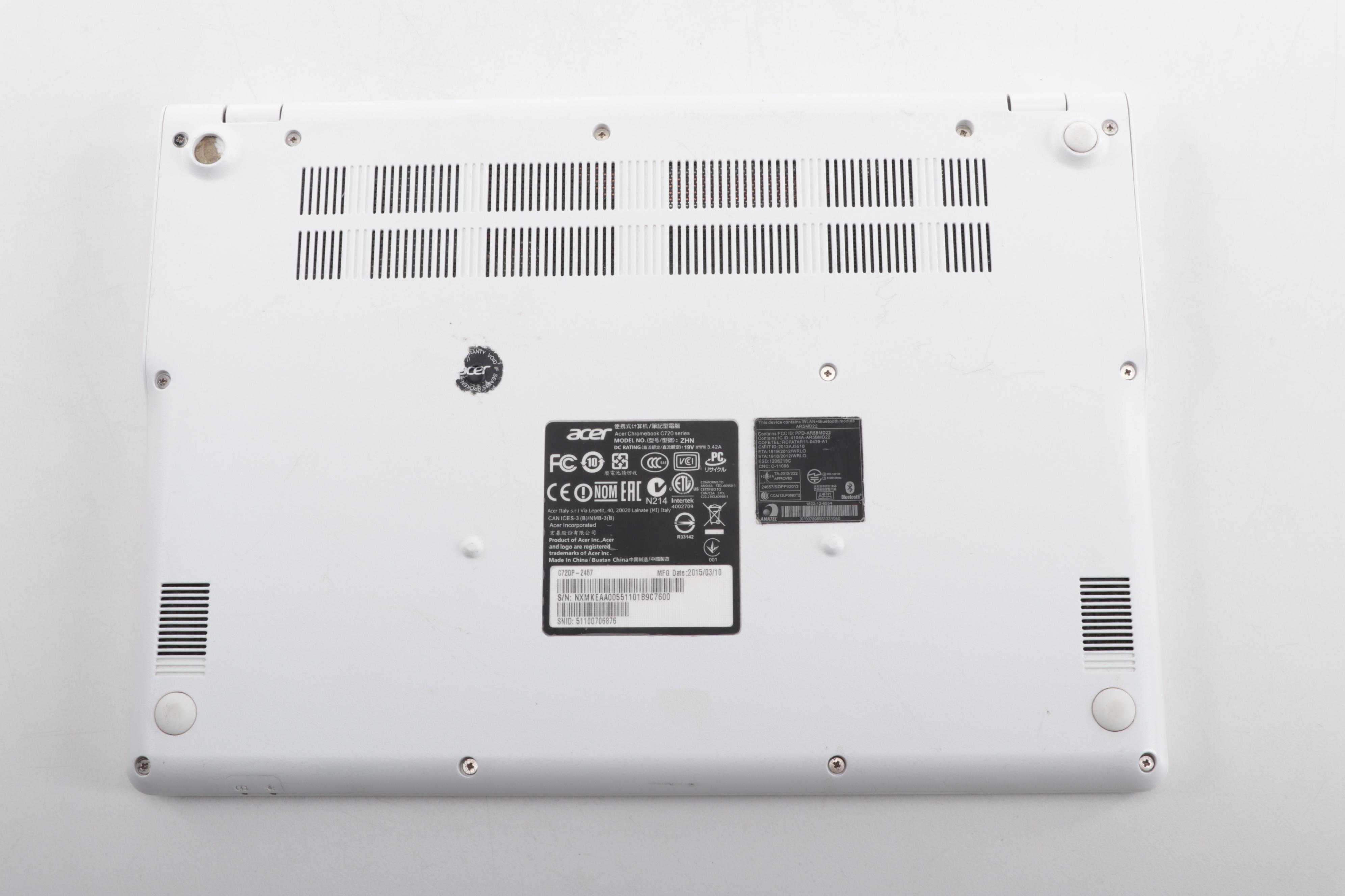 Acer Chromebook Laptop Computer with Touchscreen Display