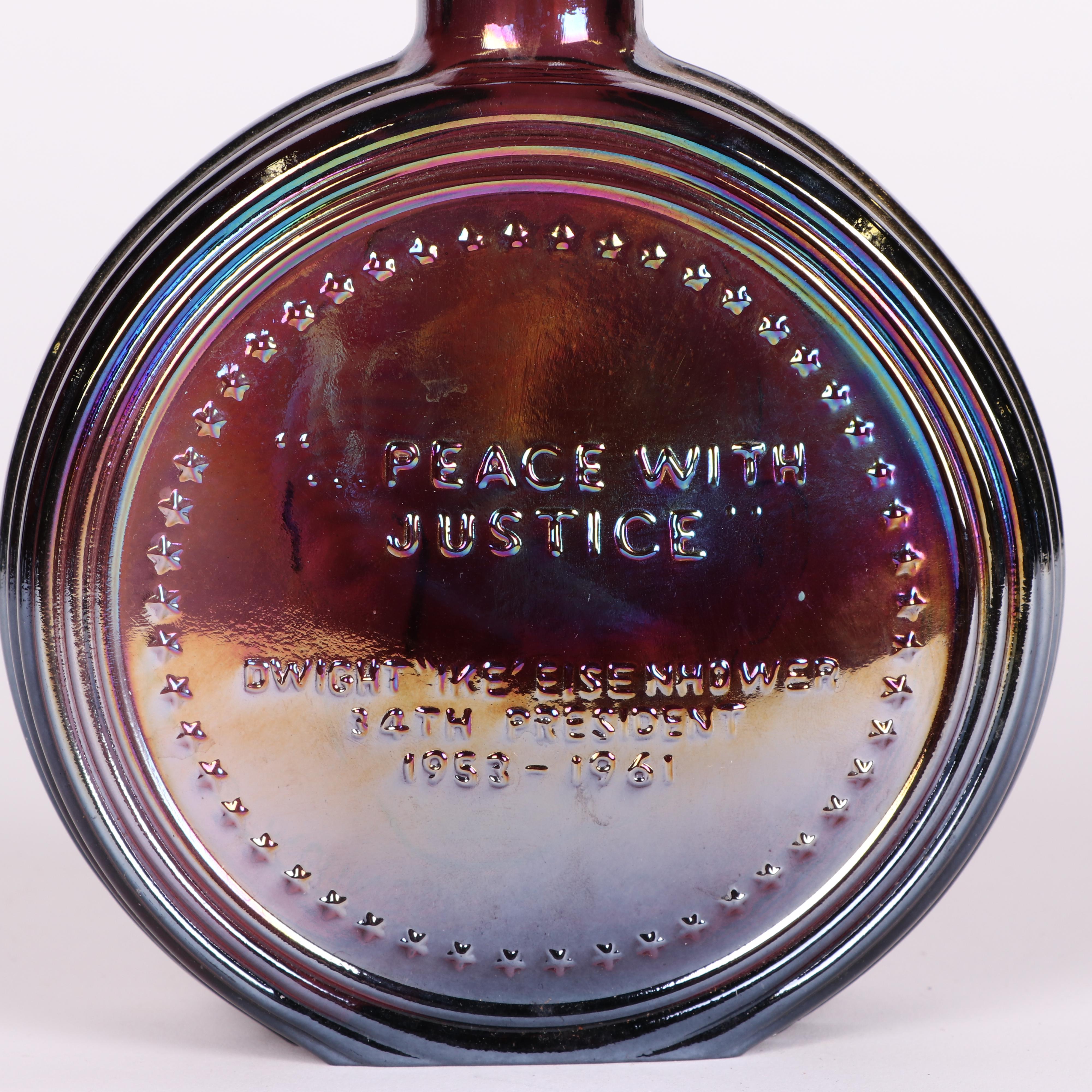 Wheaton Carnival Glass Commemorative Bottles