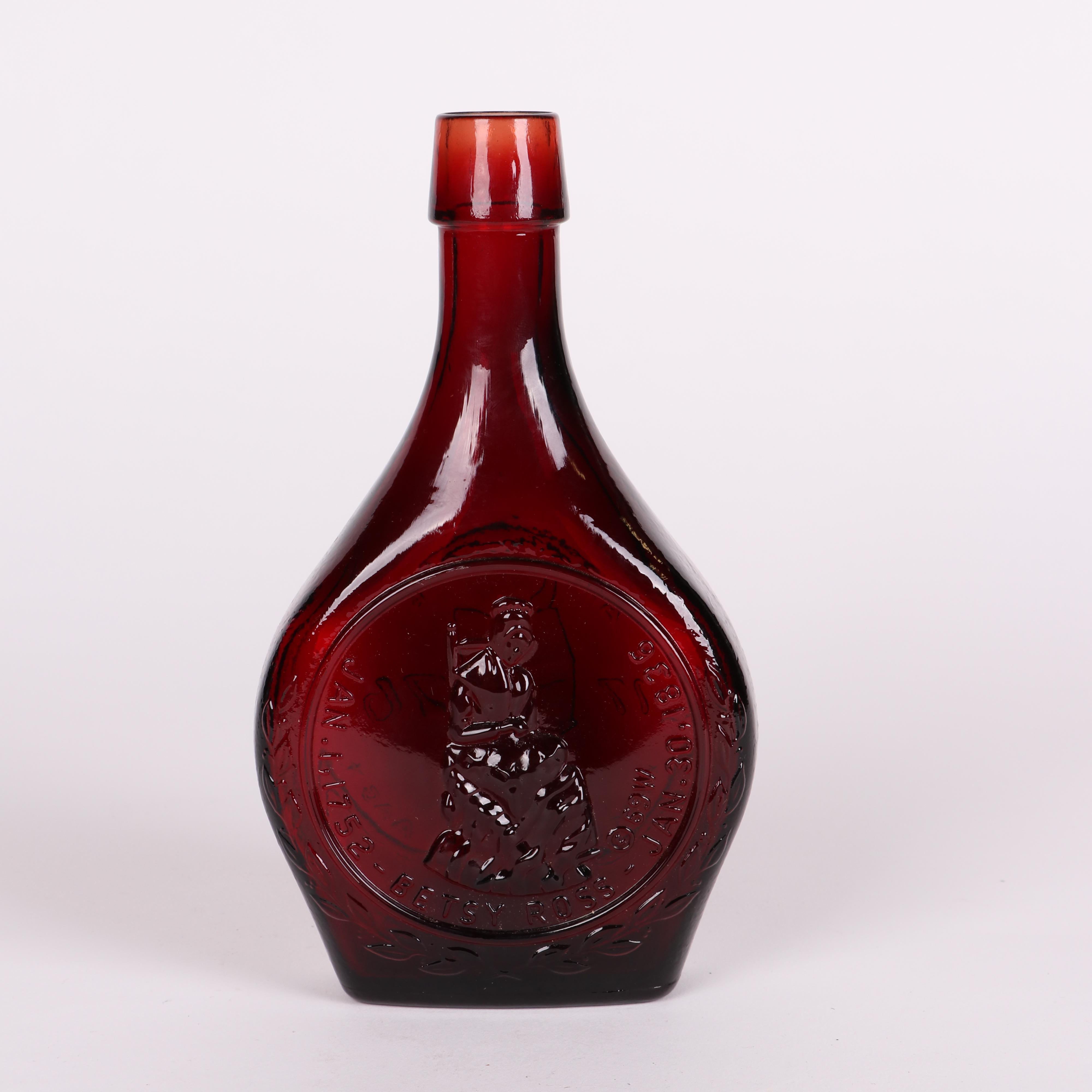 Wheaton Carnival Glass Commemorative Bottles