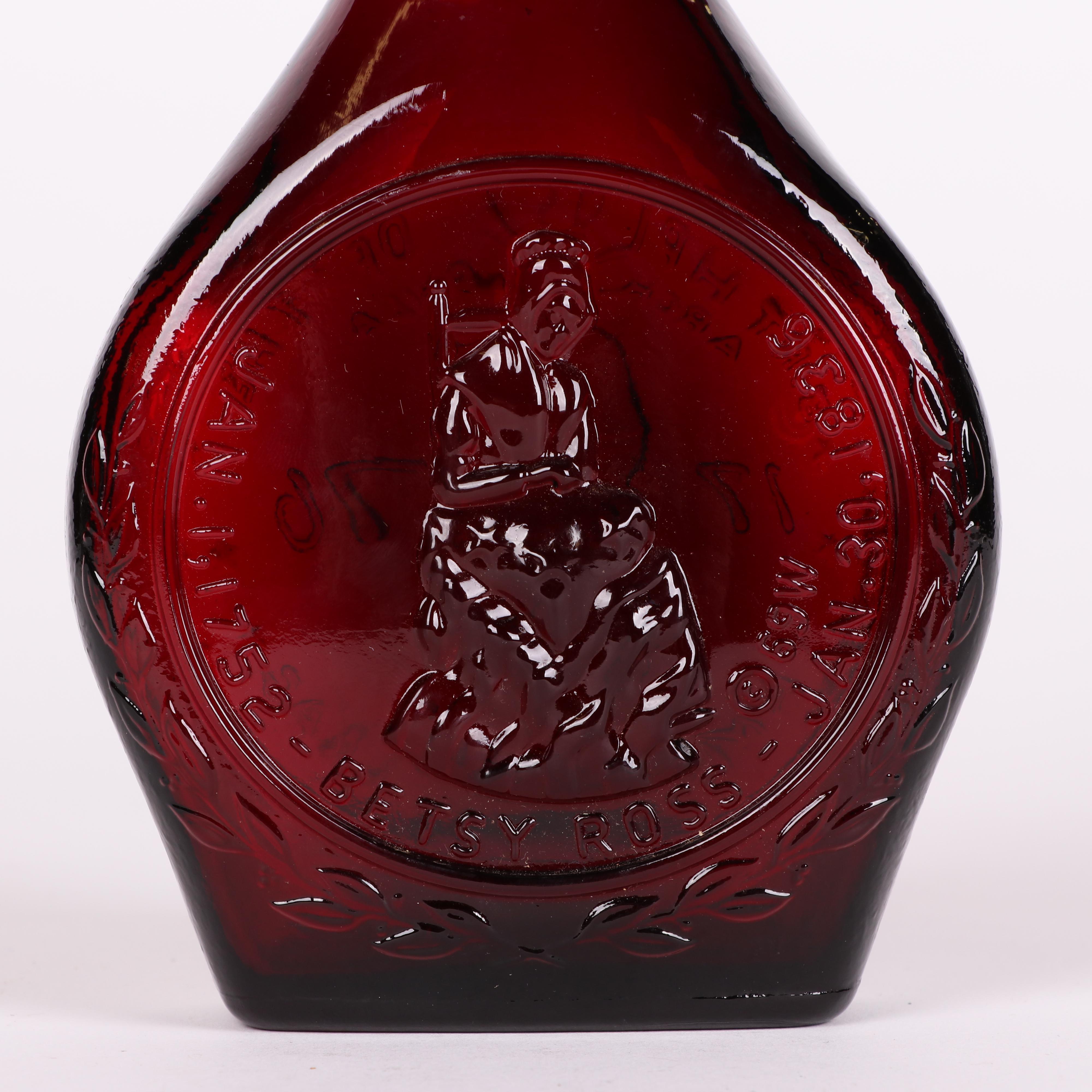 Wheaton Carnival Glass Commemorative Bottles