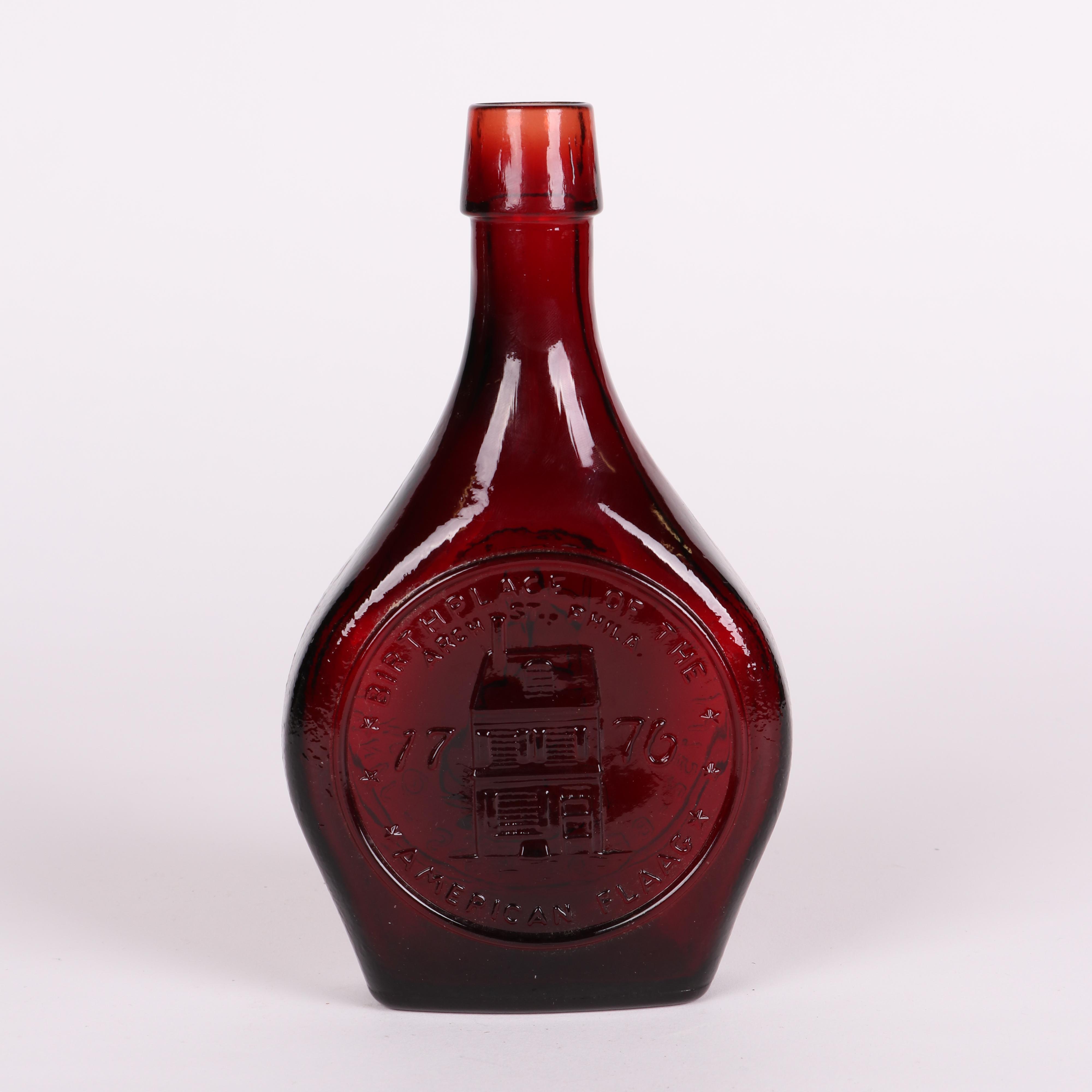 Wheaton Carnival Glass Commemorative Bottles