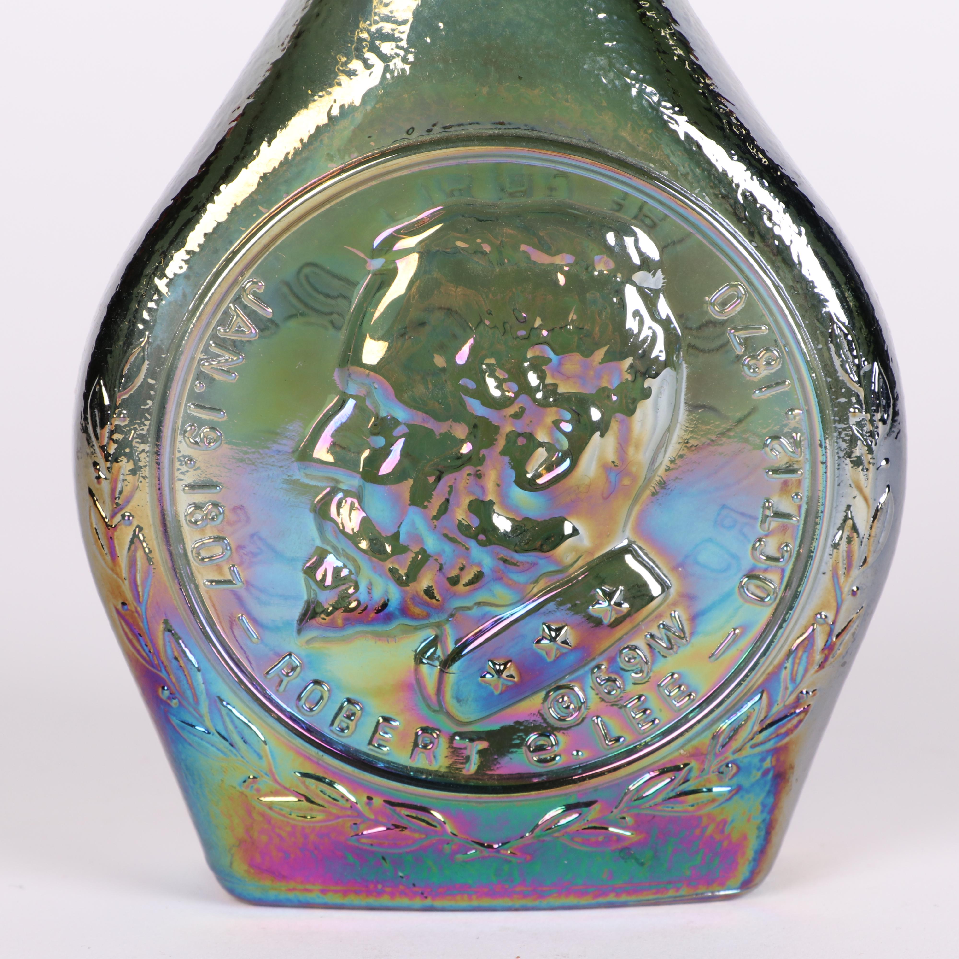 Wheaton Carnival Glass Commemorative Bottles