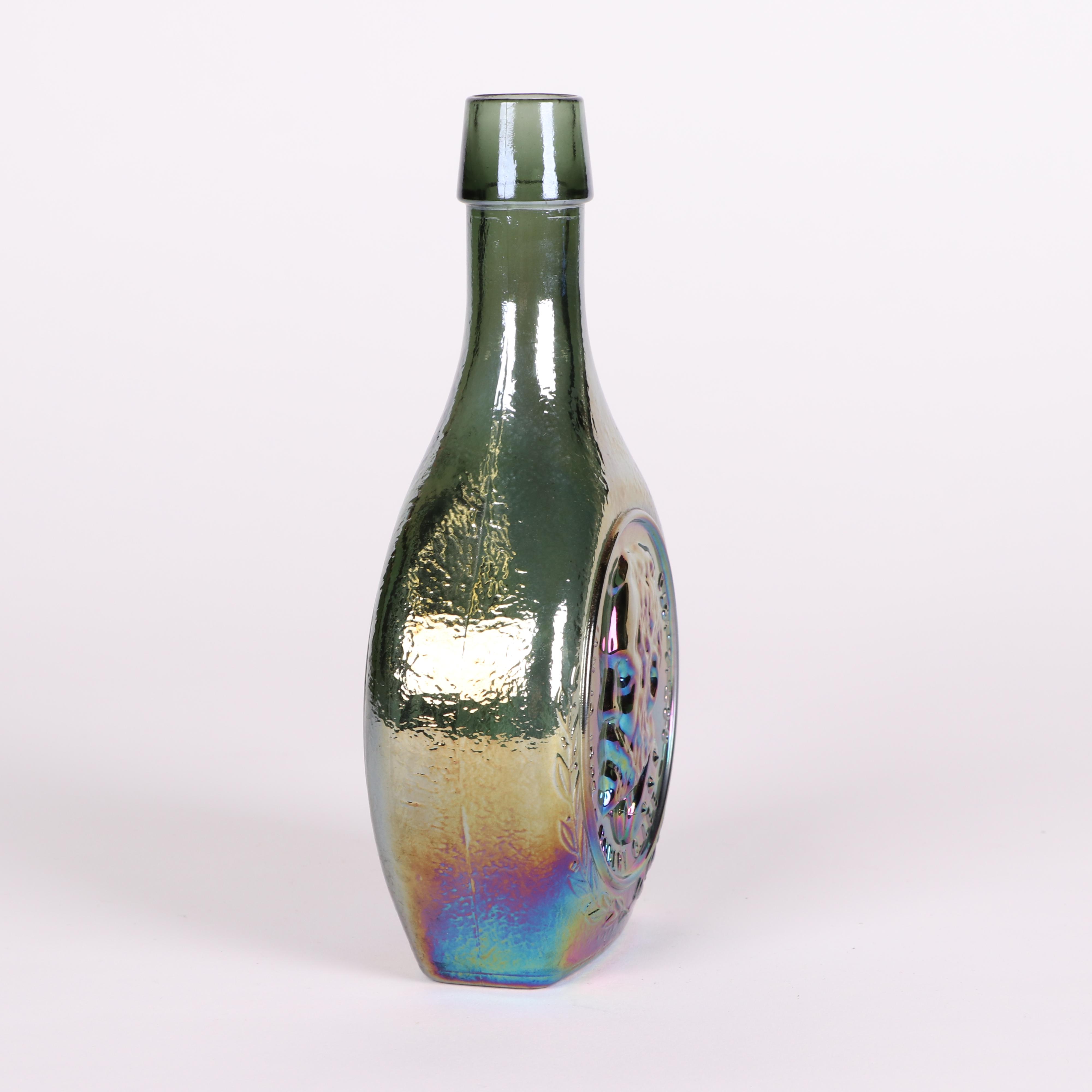 Wheaton Carnival Glass Commemorative Bottles