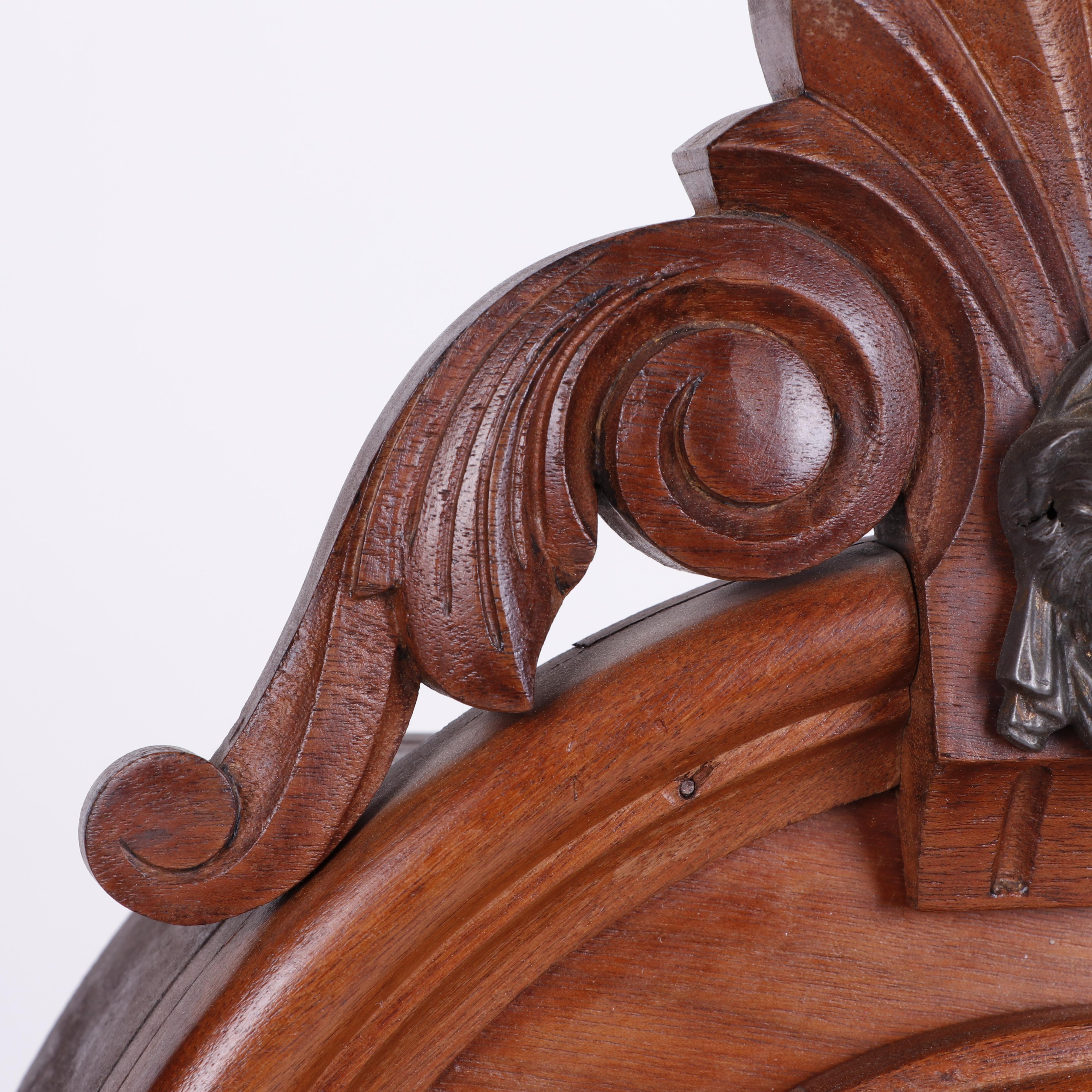 Victorian Eastlake Style Mantel Clock, Late 19th - Early 20th Century