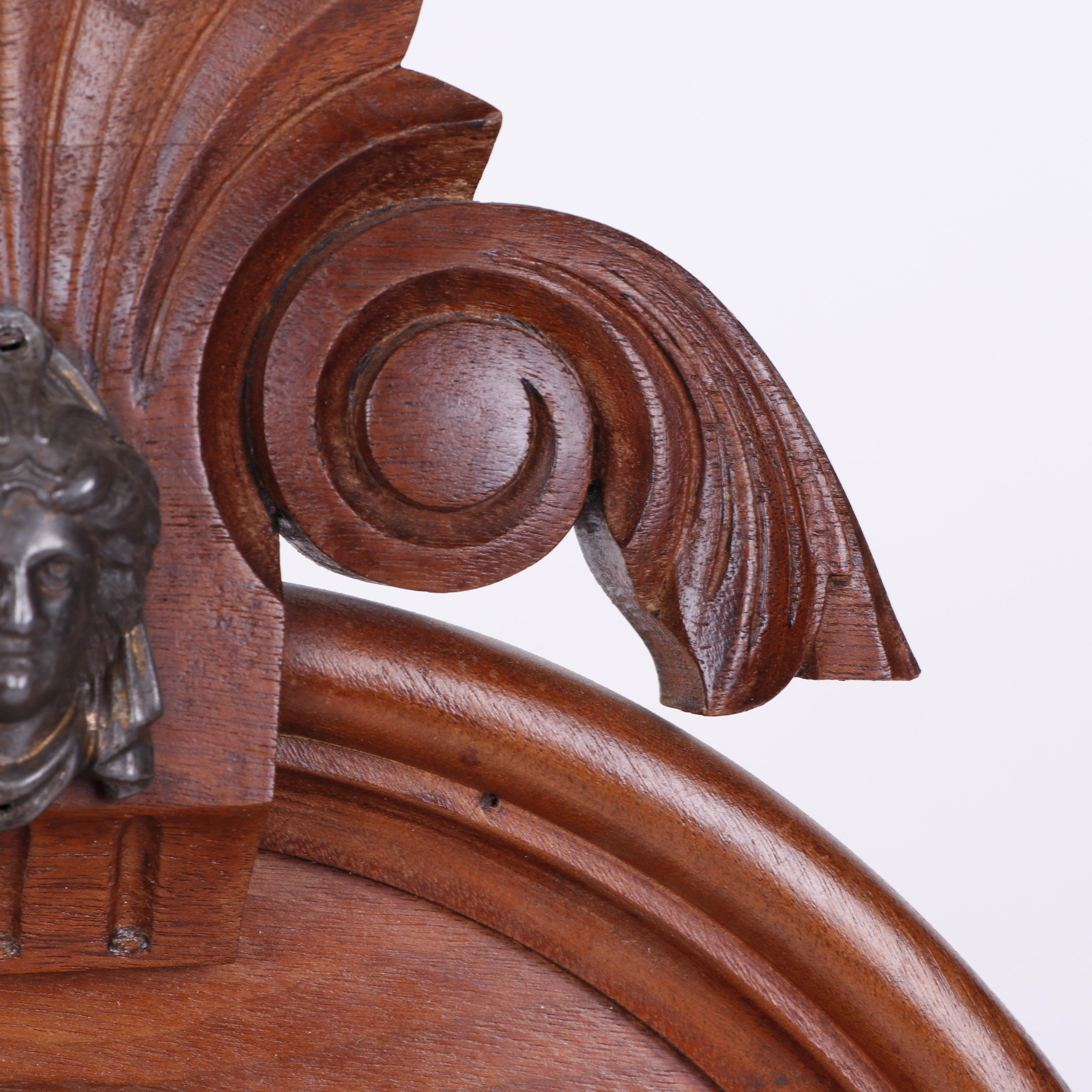 Victorian Eastlake Style Mantel Clock, Late 19th - Early 20th Century