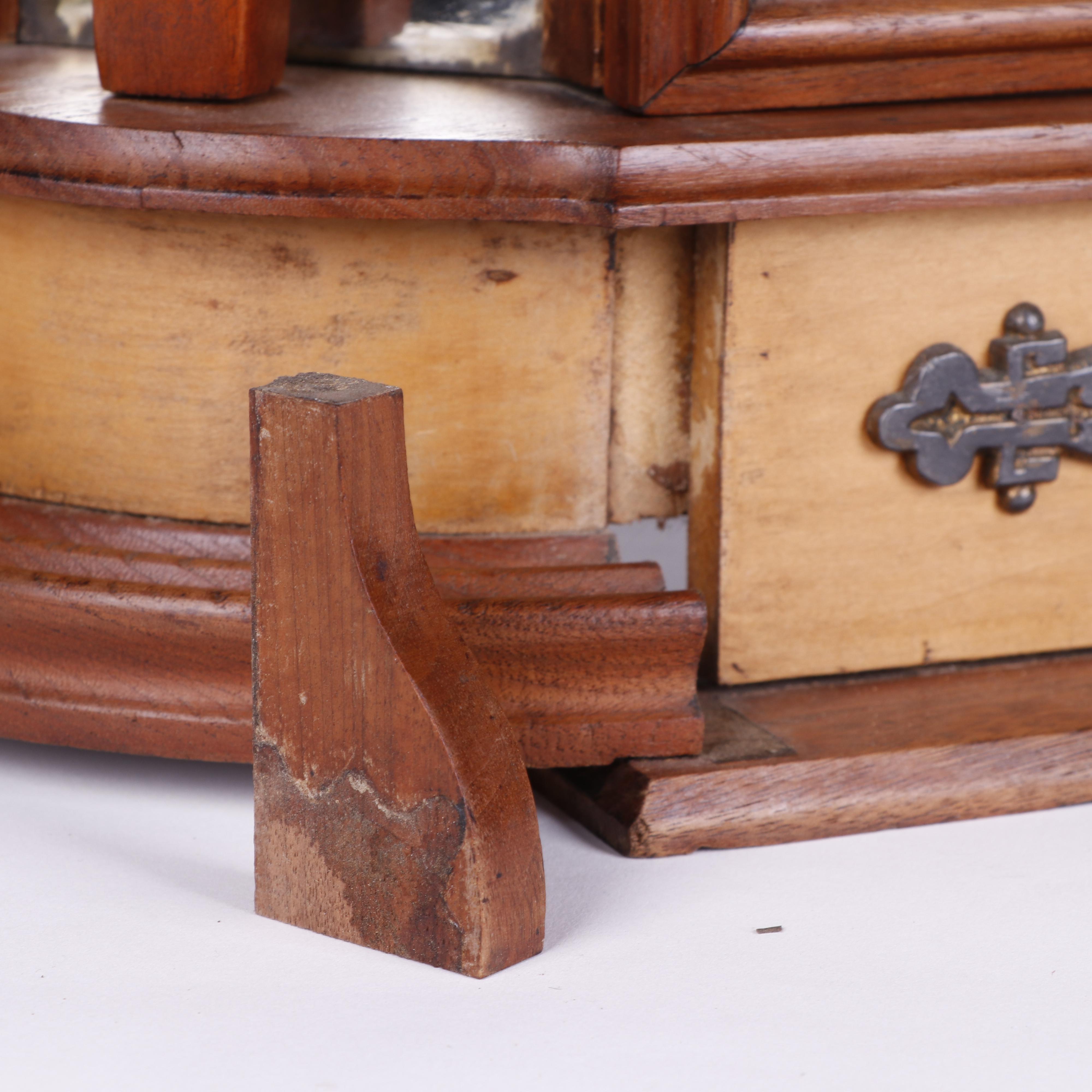 Victorian Eastlake Style Mantel Clock, Late 19th - Early 20th Century