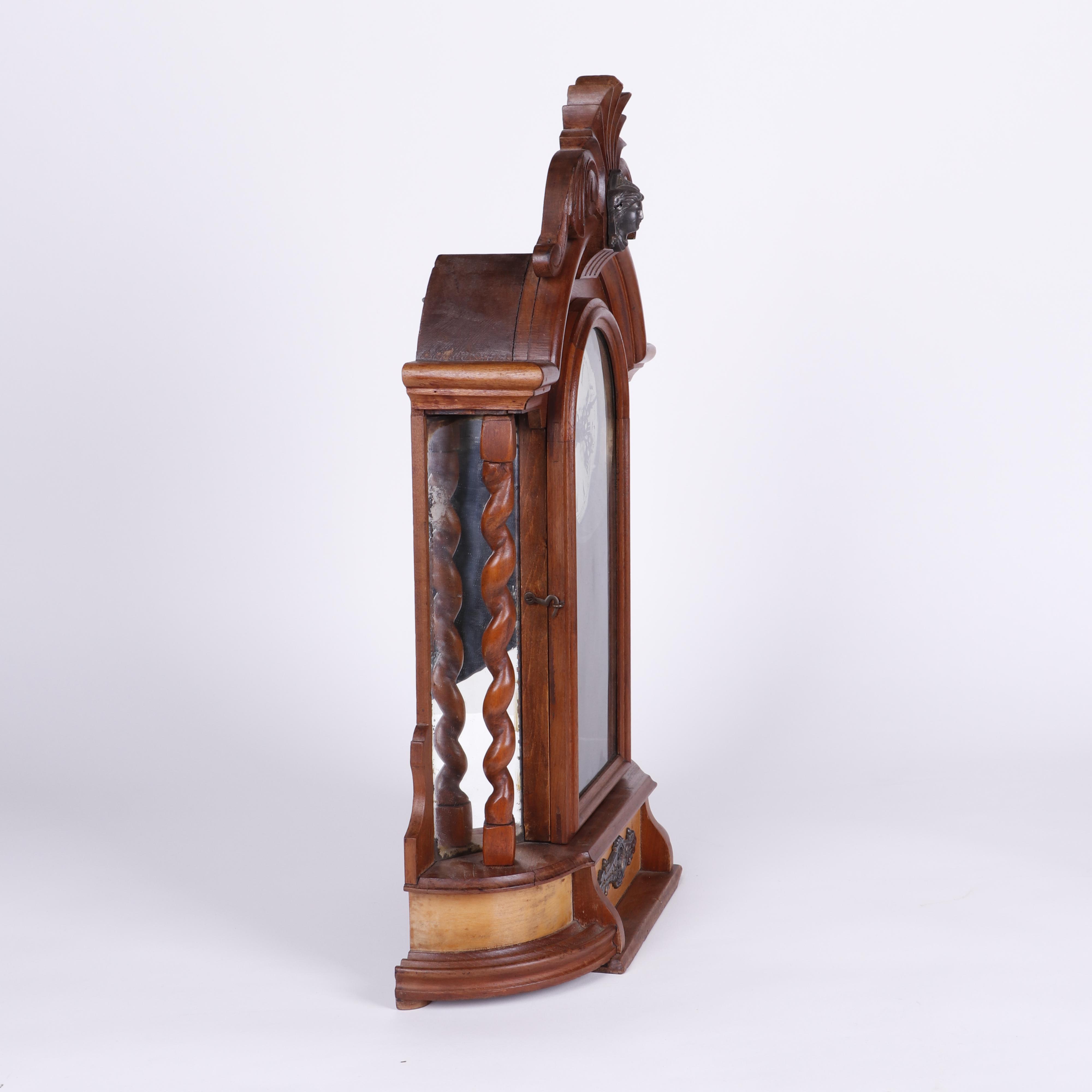 Victorian Eastlake Style Mantel Clock, Late 19th - Early 20th Century
