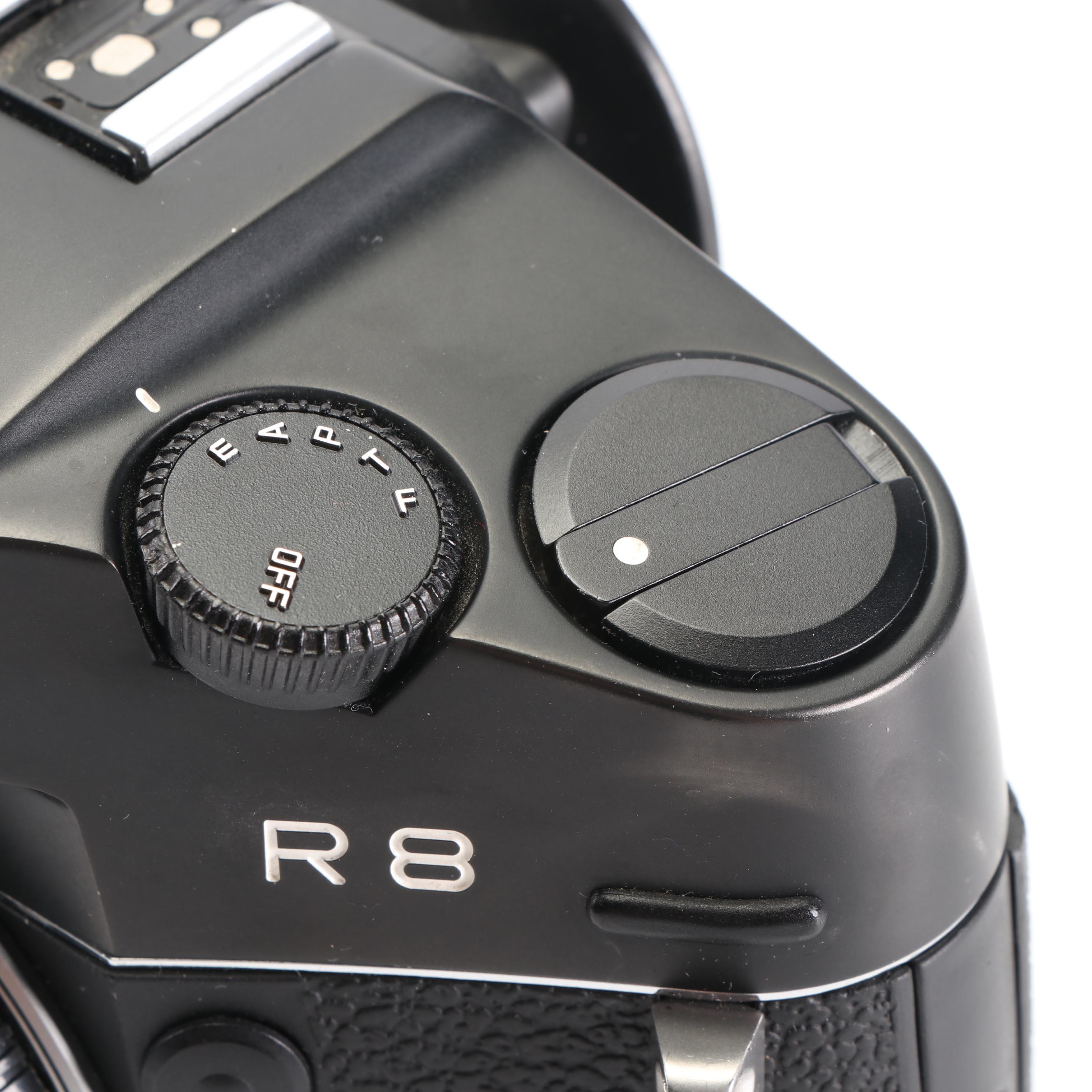 Leica R8 35mm SLR Camera with Lenses and Box