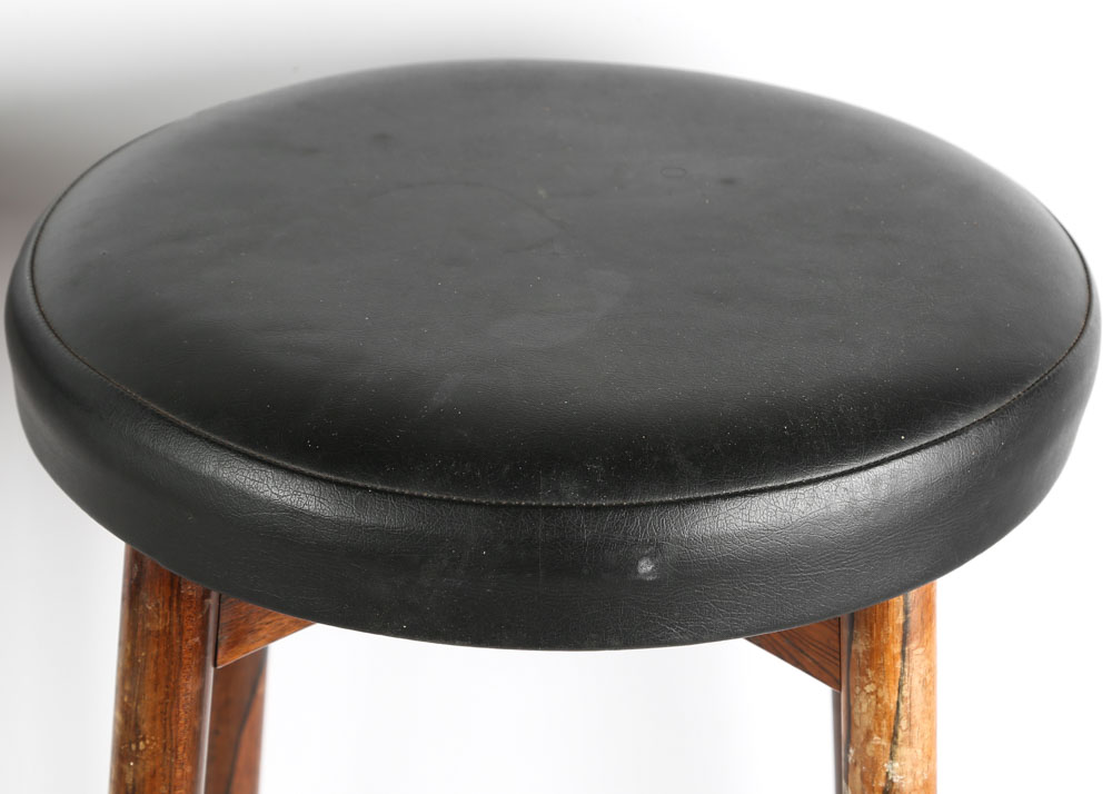 Pair of Danish Mid-Century Modern Barstools