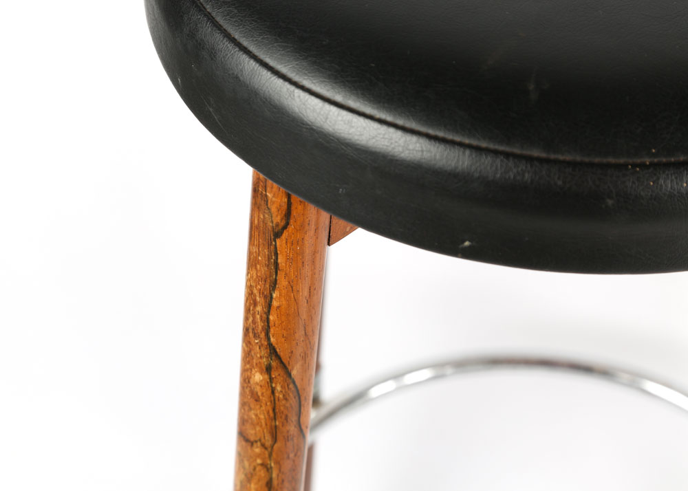 Pair of Danish Mid-Century Modern Barstools