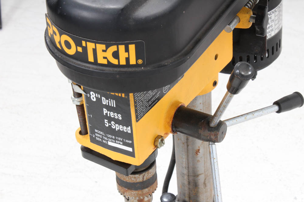 Pro-Tech 5-Speed 8" Drill Press