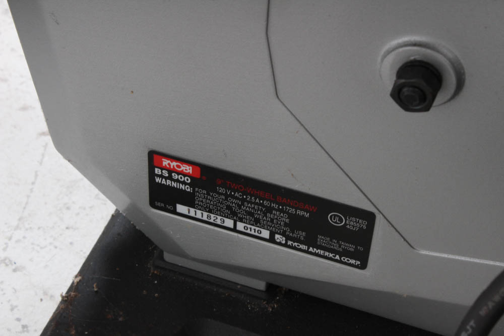 Ryobi BS 900 9" Band Saw and Clarke 16" Scroll Saw