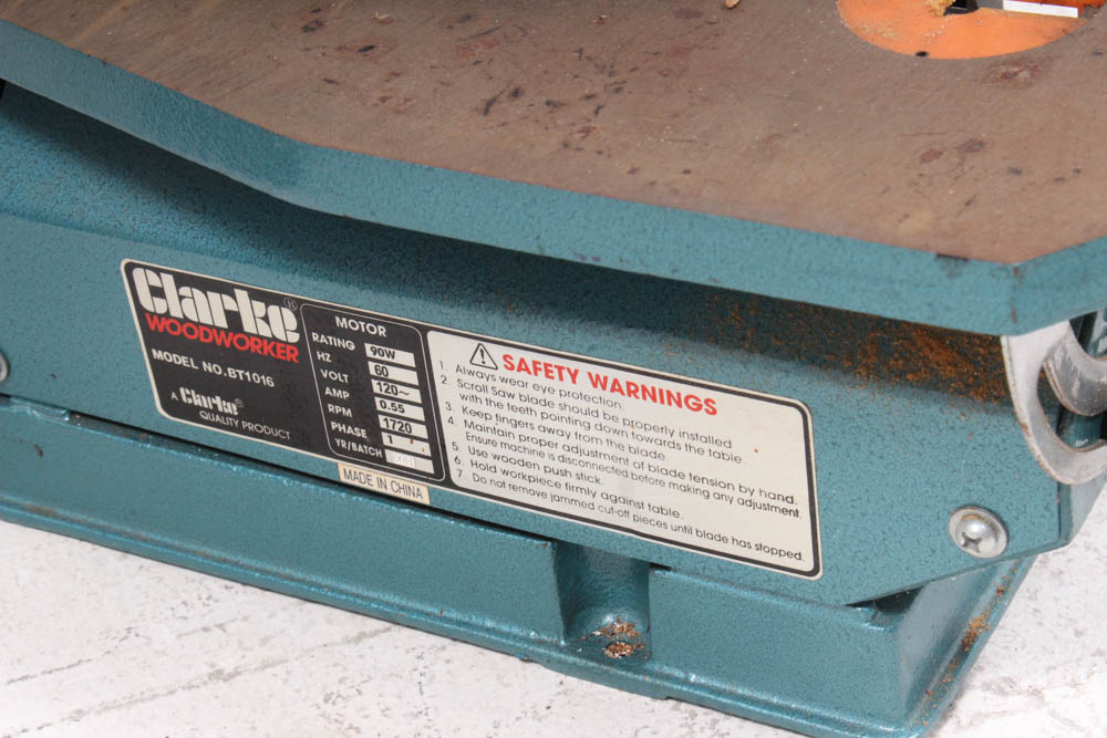 Ryobi BS 900 9" Band Saw and Clarke 16" Scroll Saw