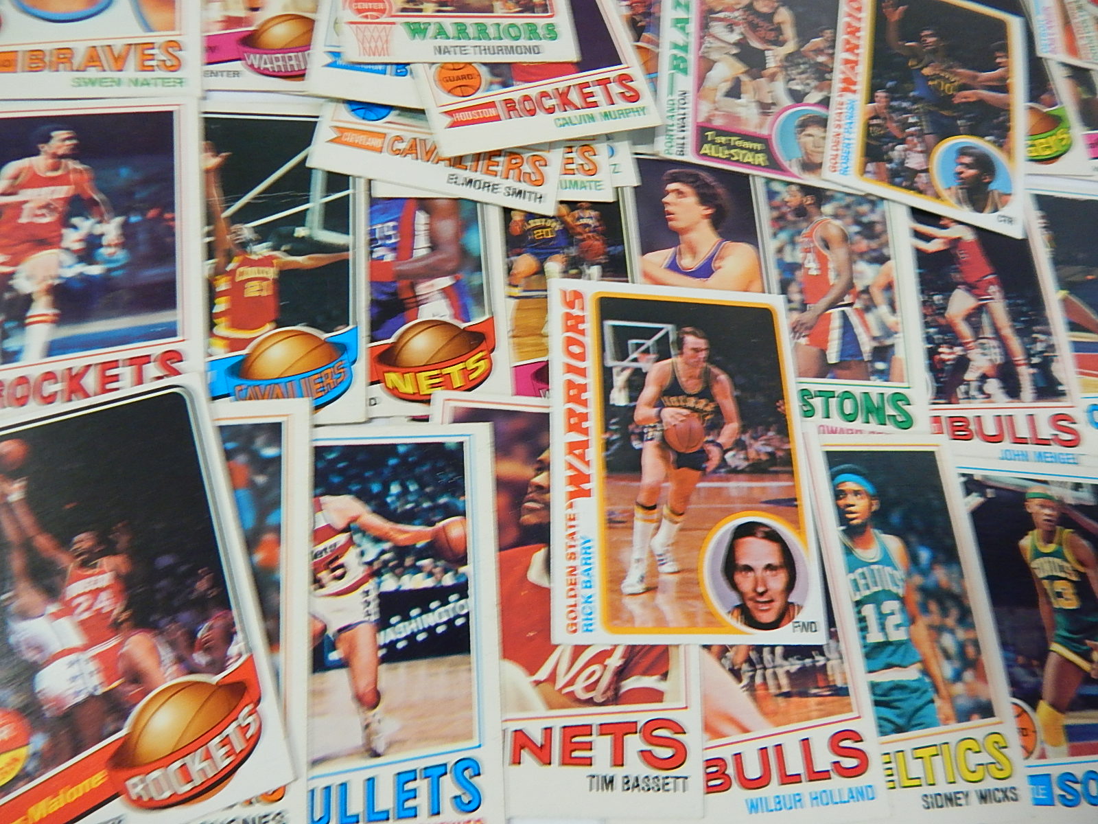 Over 90 Vintage Topps Basketball Cards from 1970s