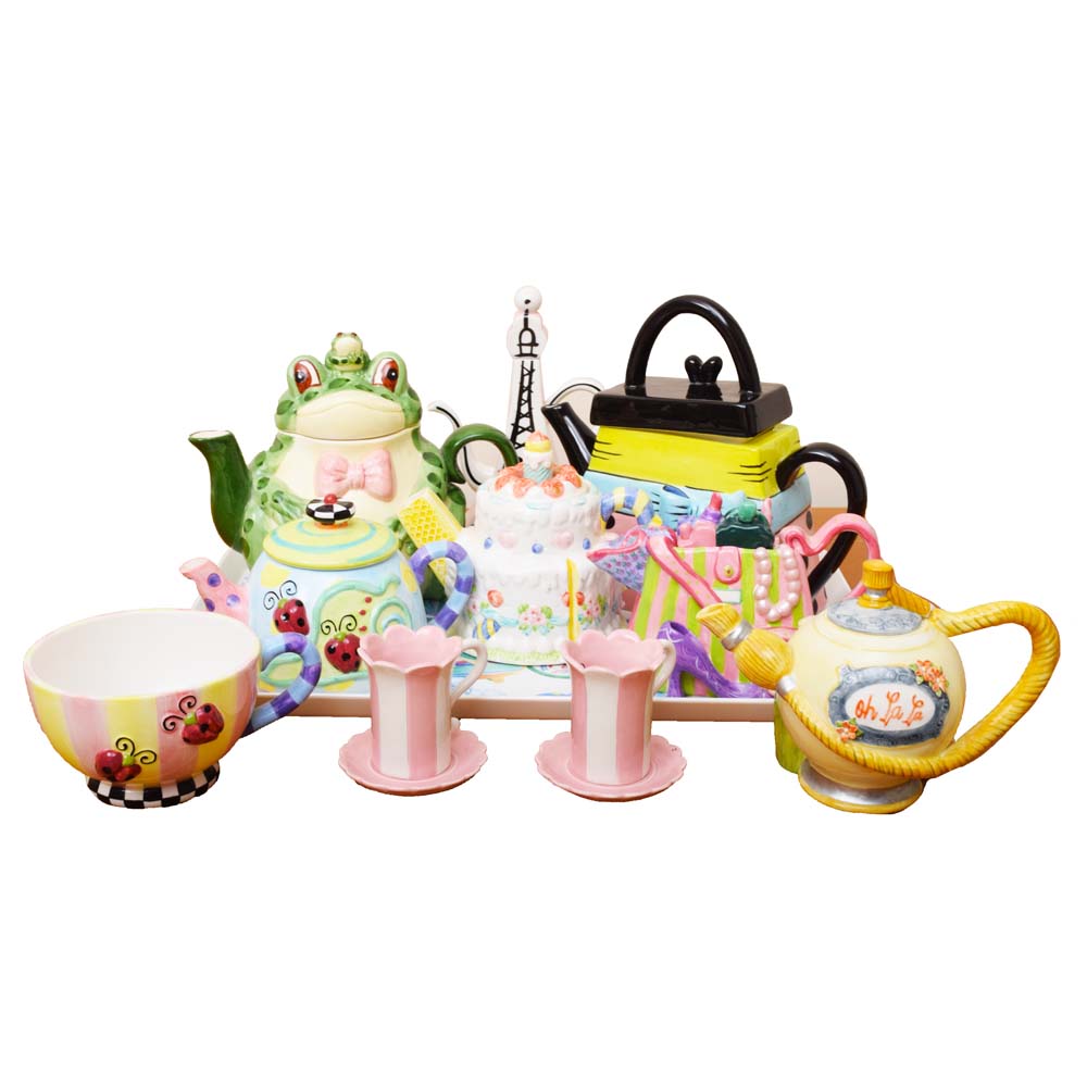 Whimsical Teapot Collection