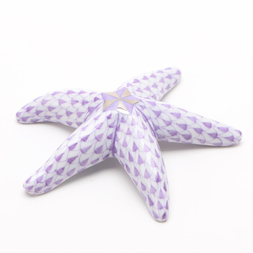 Herend "Mini Starfish" Porcelain Figurine