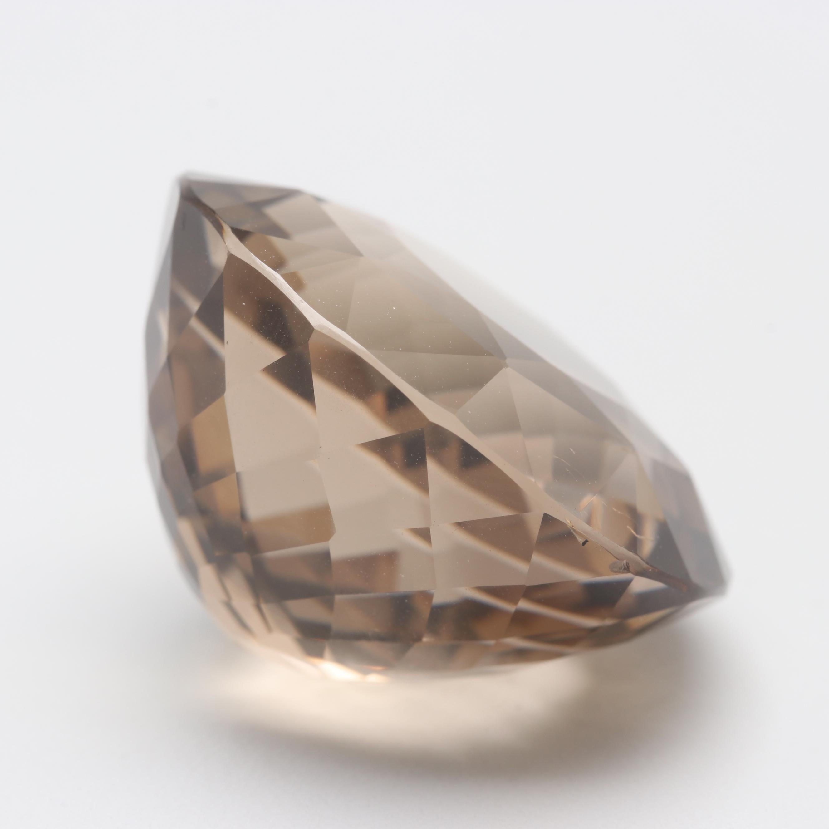 Loose 63.00 CT Smoky Quartz