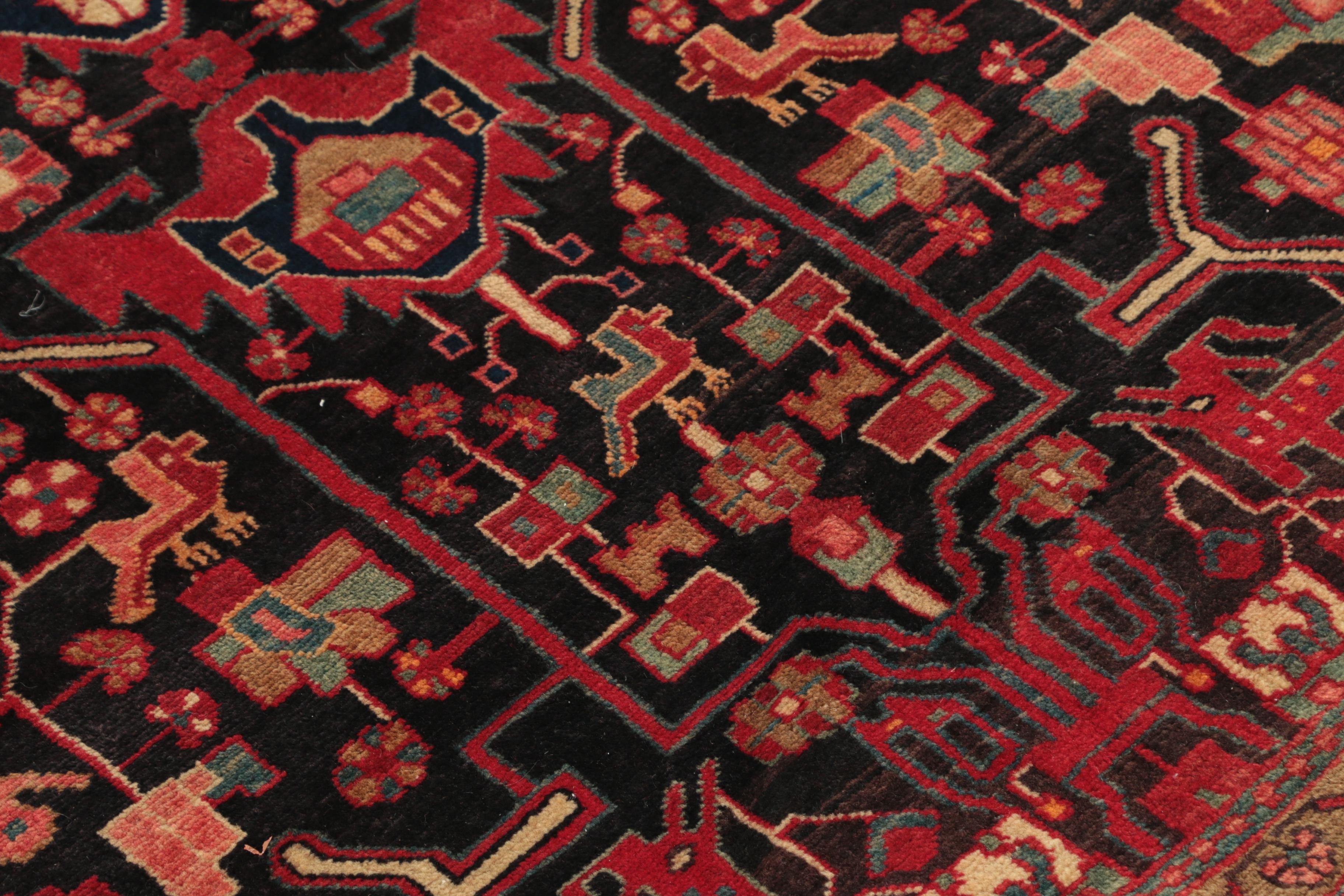 Hand-Knotted Persian Nahavand Wool Rug