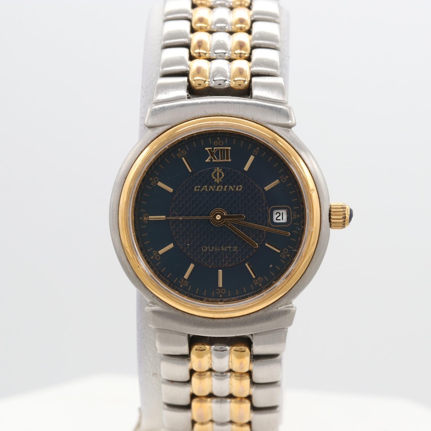 Candino Two-Tone Quartz Wristwatch