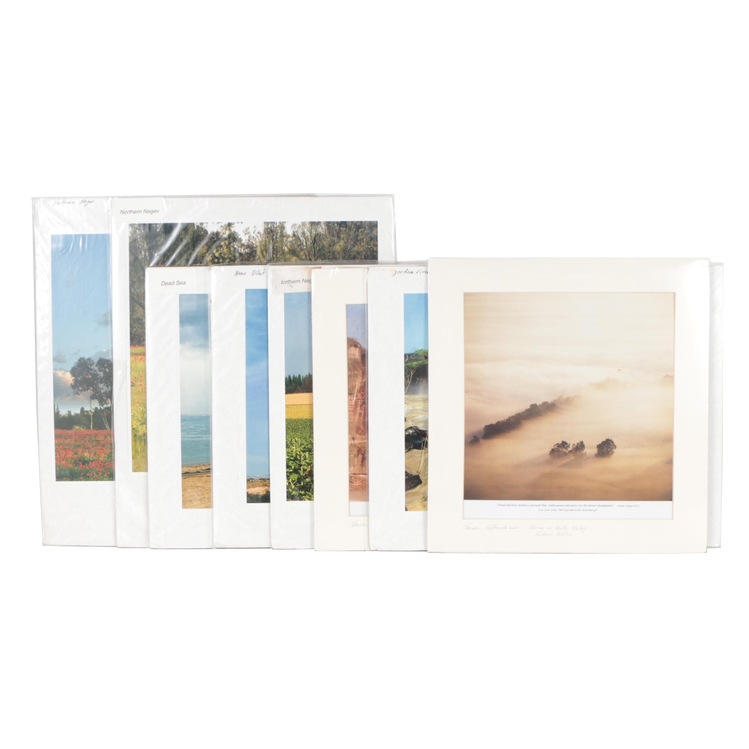 Chanan Getraide Israeli Landscape Chromogenic Color Photographs