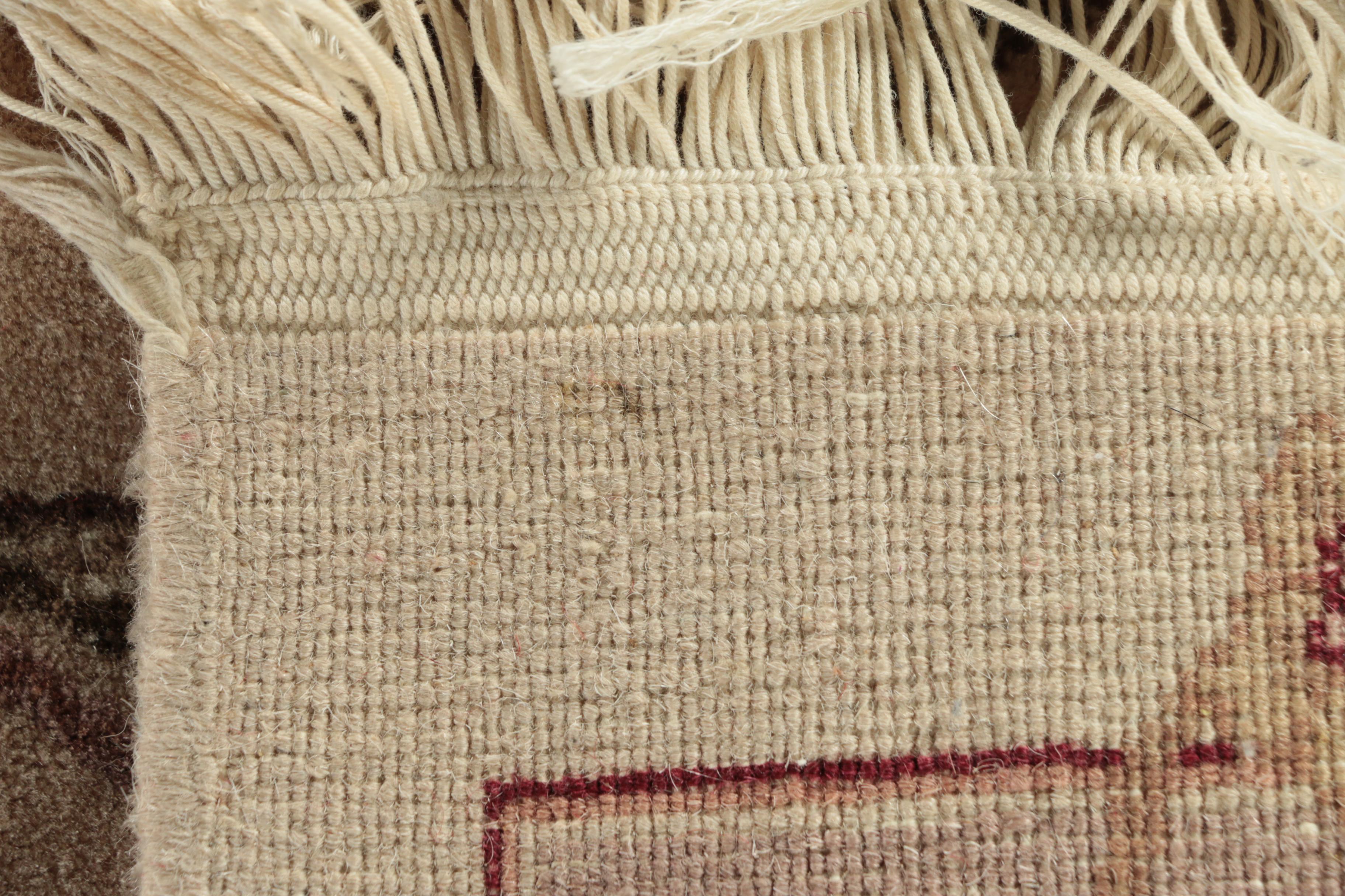 Finely Hand-Knotted Sino-Persian Wool Room Sized Rug