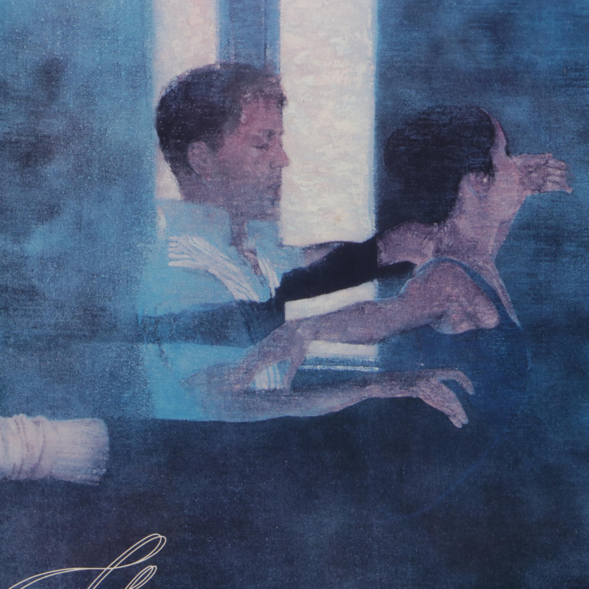 Robert Heindel 1980 Signed Exhibition Poster "The Ballet"