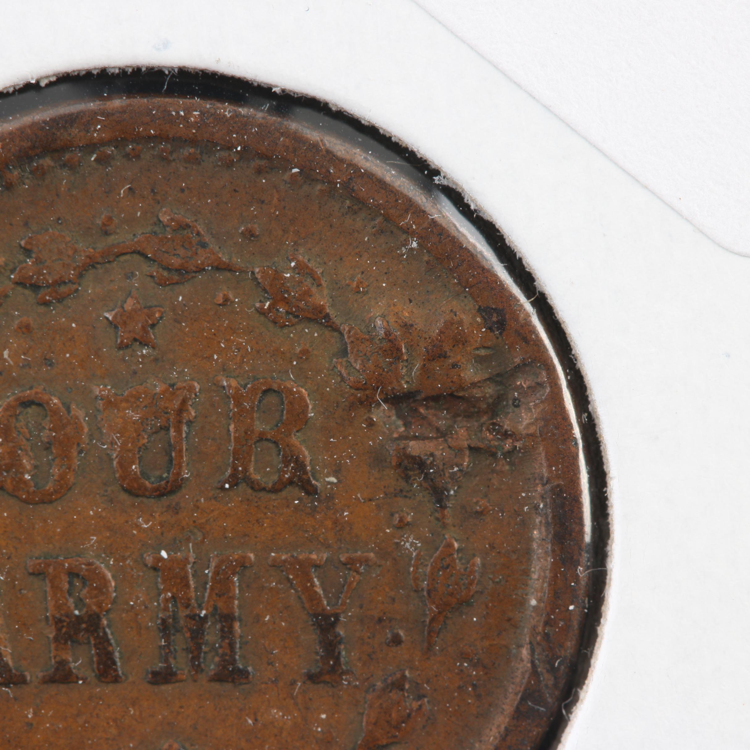 1864 Civil War Token