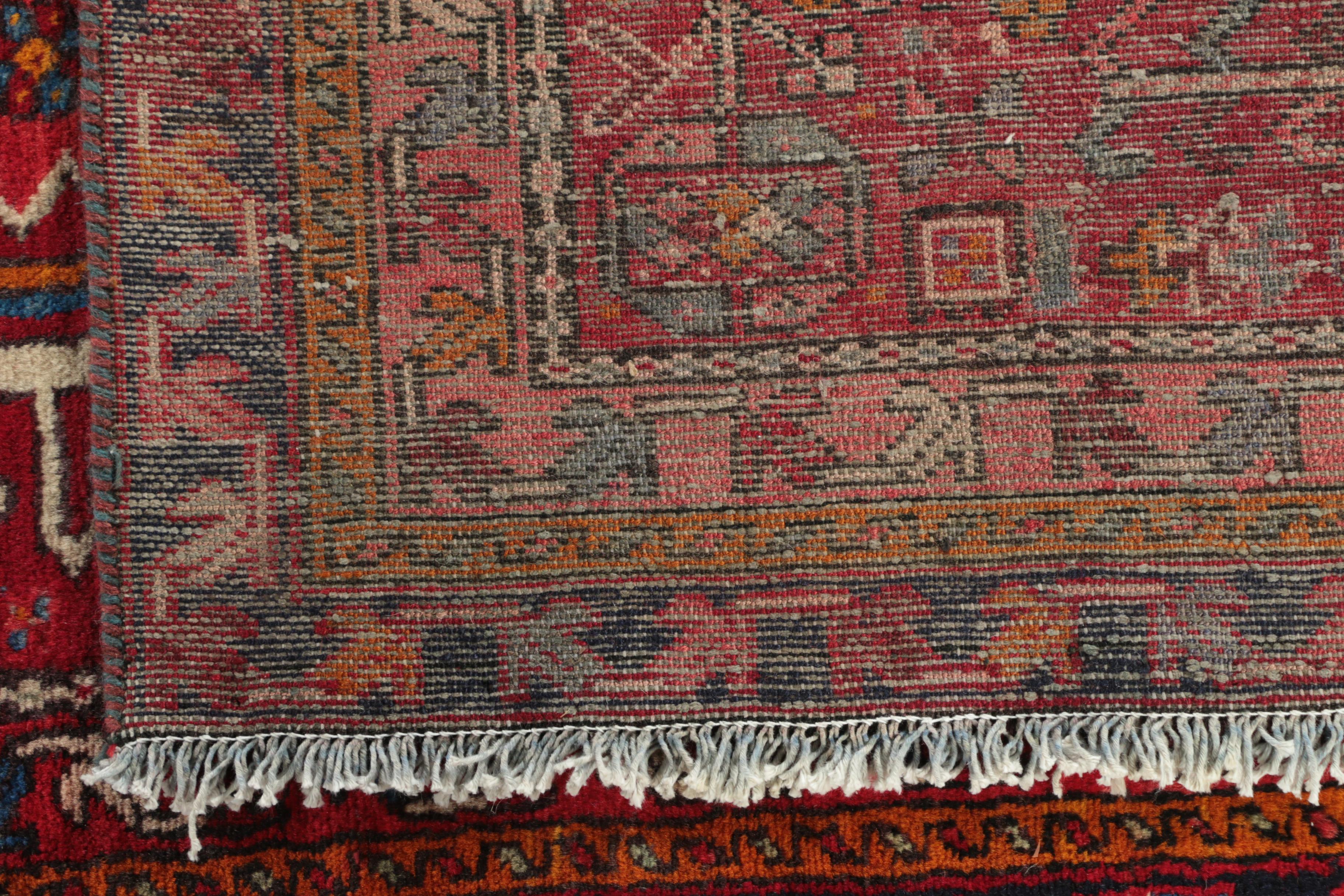 Hand-Knotted Persian Lamberan Wool Runner