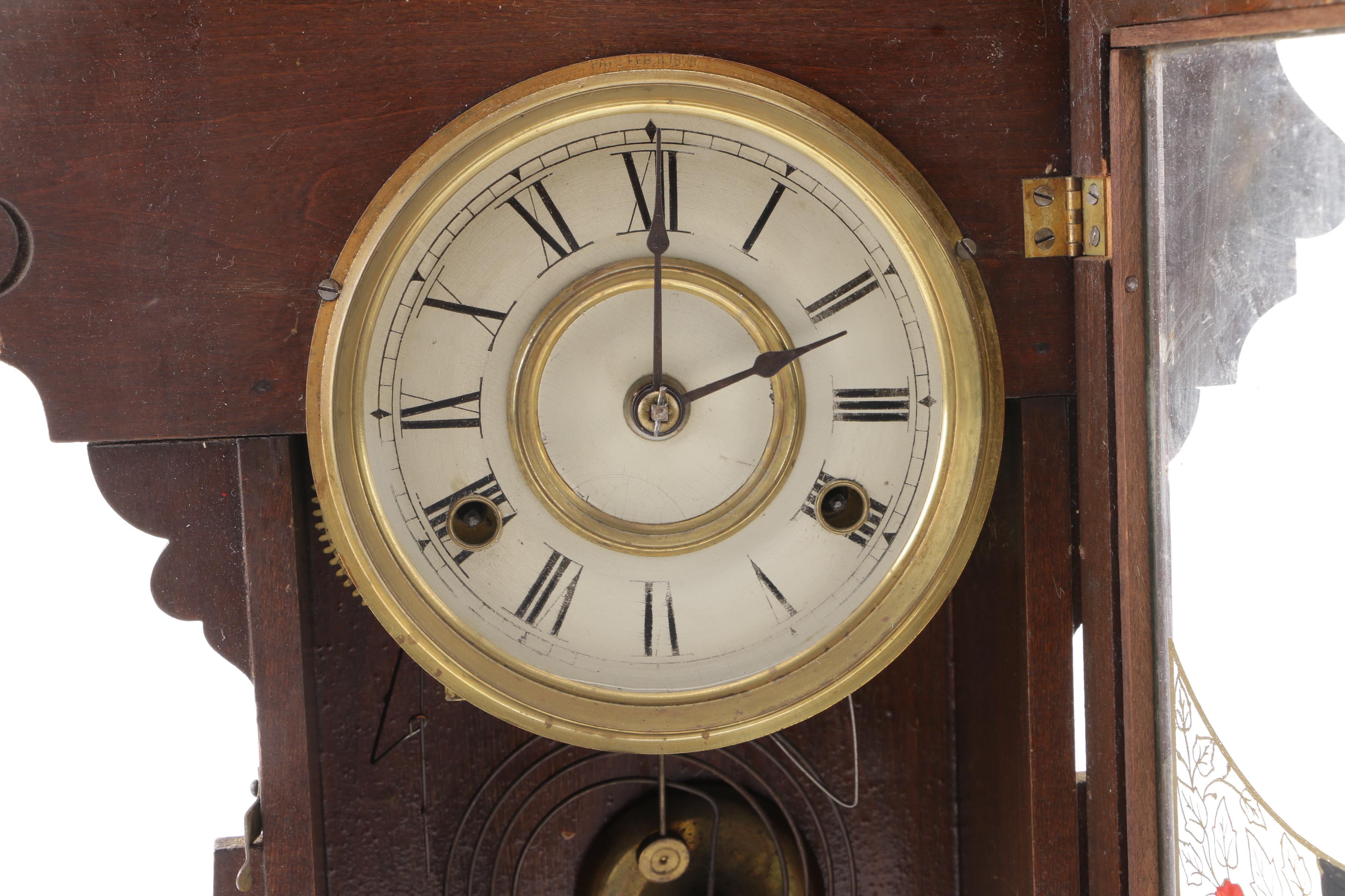 New Haven No. 506 Gingerbread Kitchen Clock, Late 19th Century