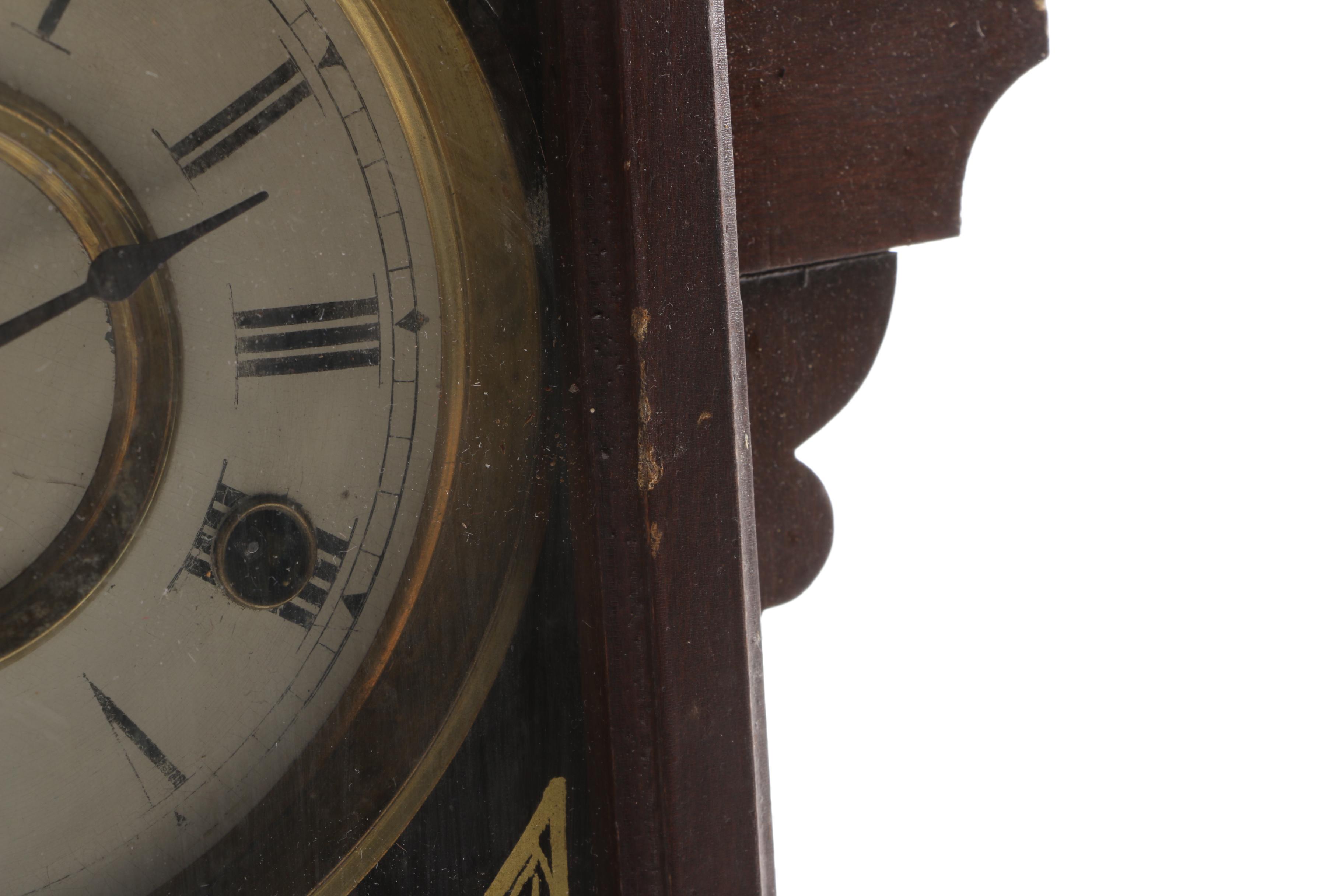 New Haven No. 506 Gingerbread Kitchen Clock, Late 19th Century