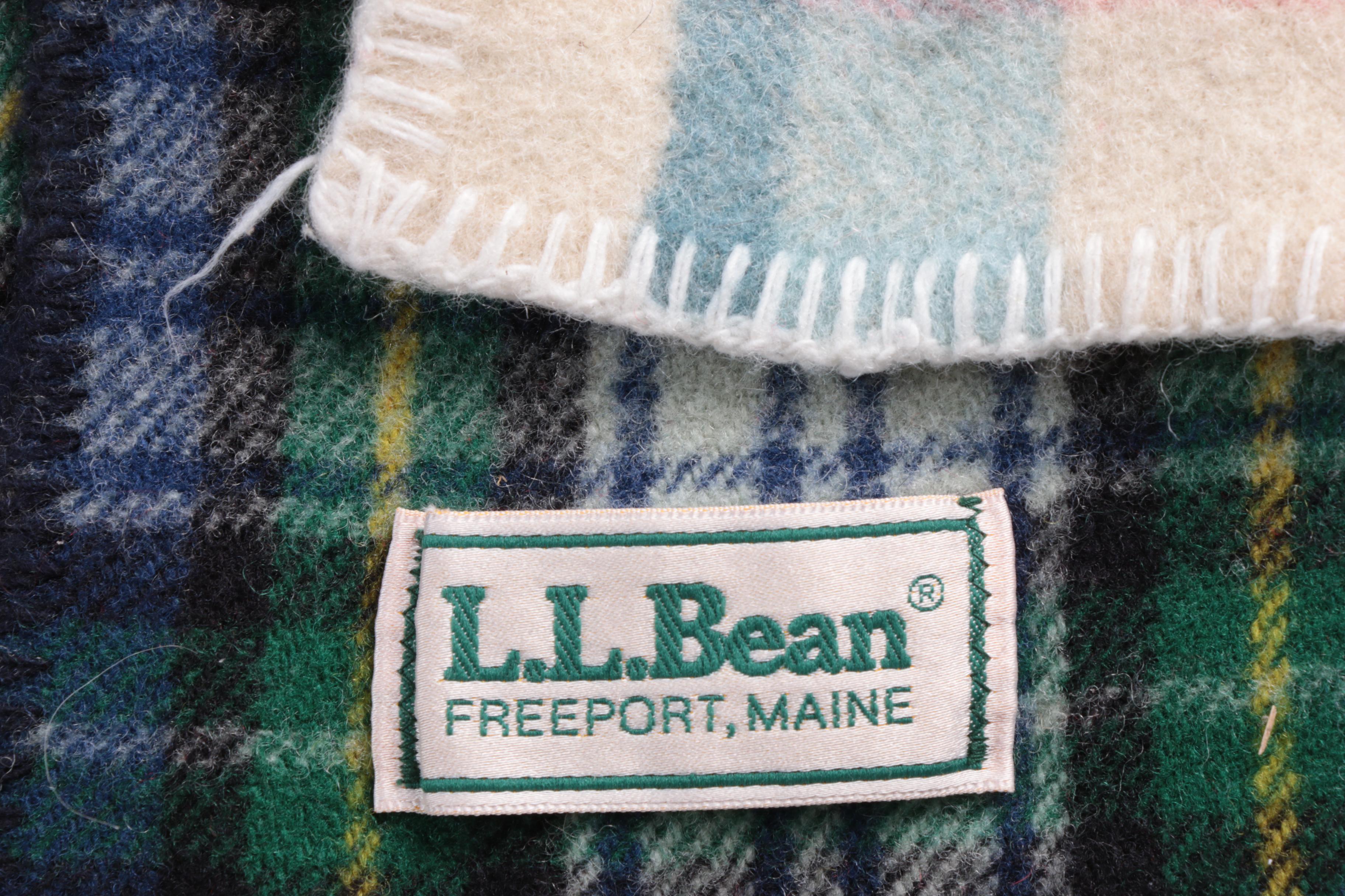 Wool Blankets Featuring Faribo and L.L. Bean