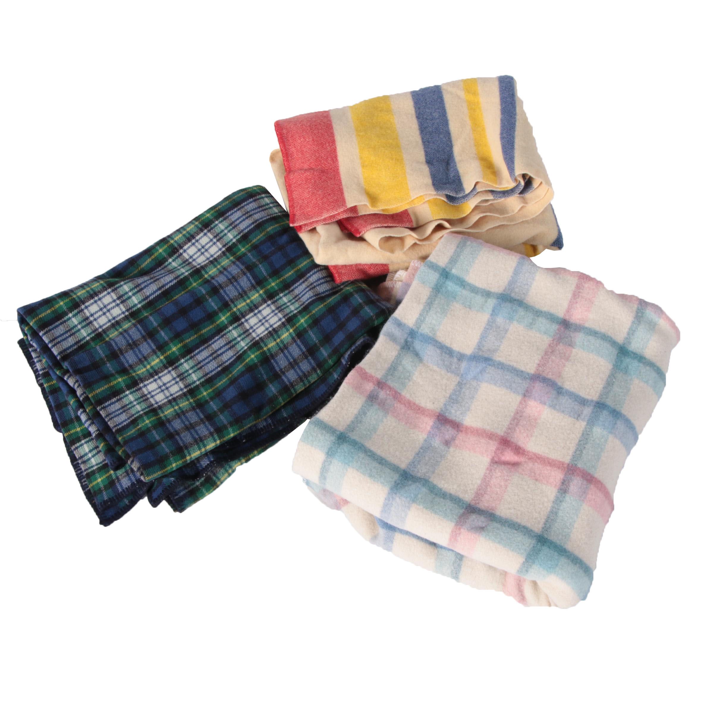Wool Blankets Featuring Faribo and L.L. Bean