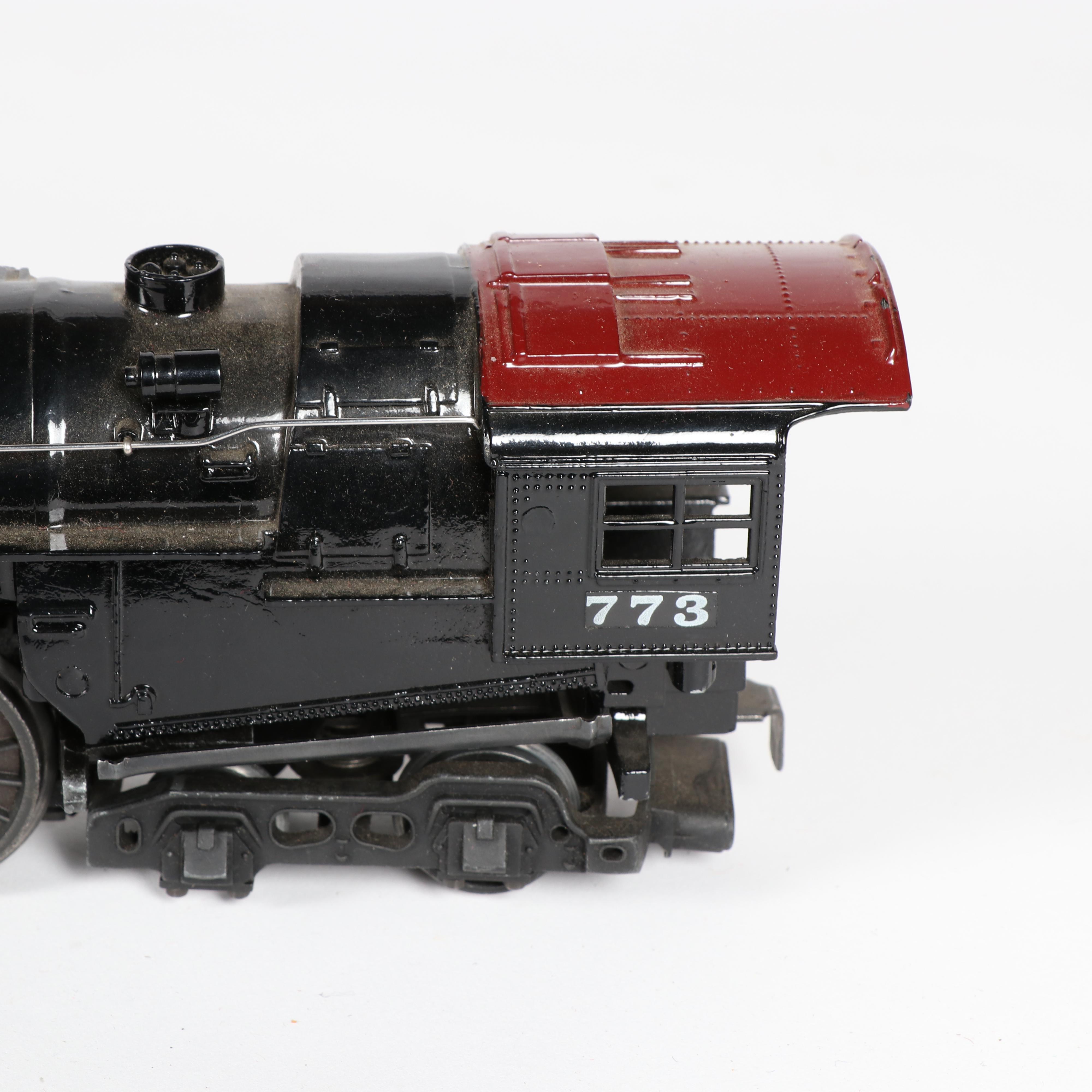 Lionel Train Cars and Accessories including Hudson Type Locomotive