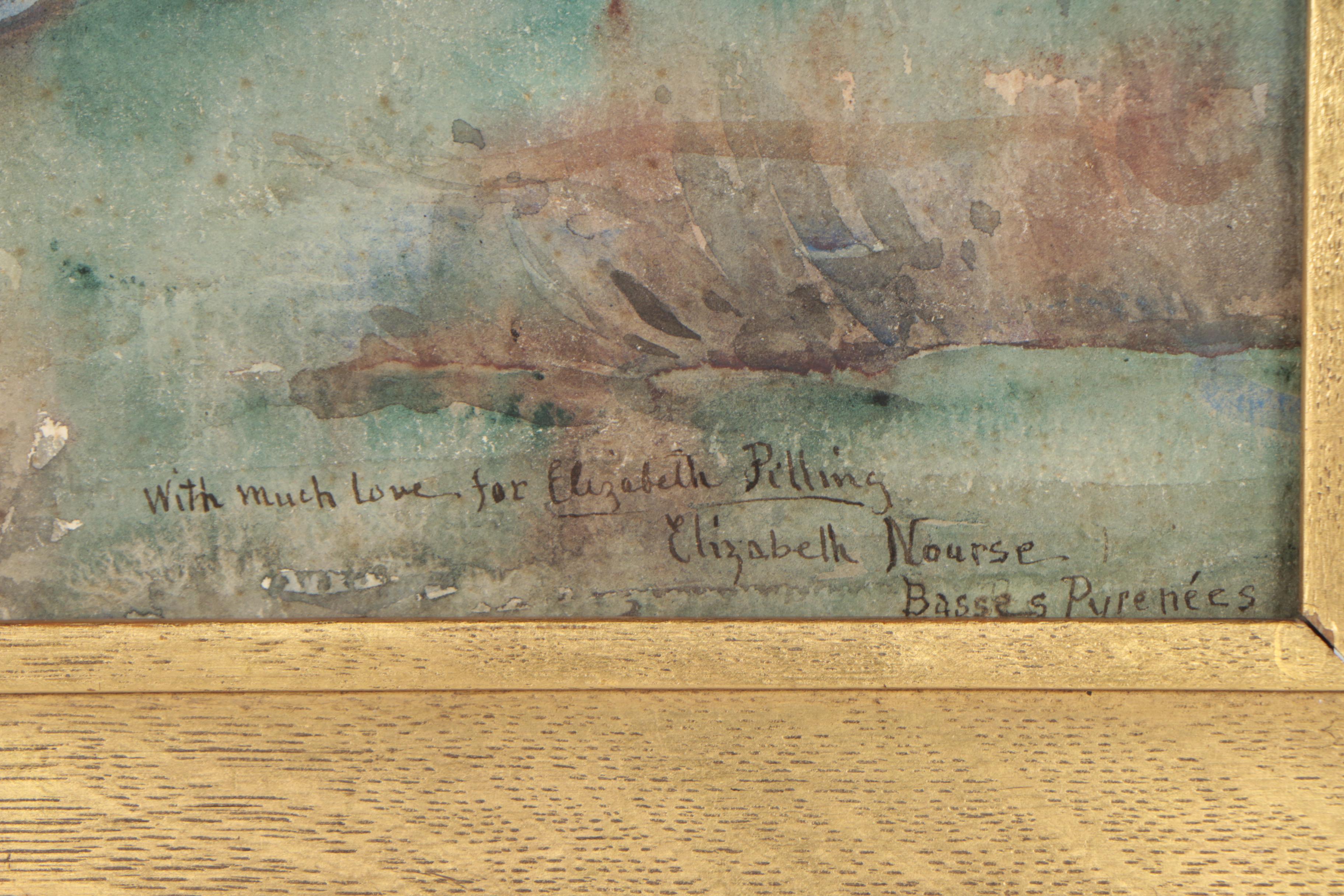 Elizabeth Nourse Watercolor Painting