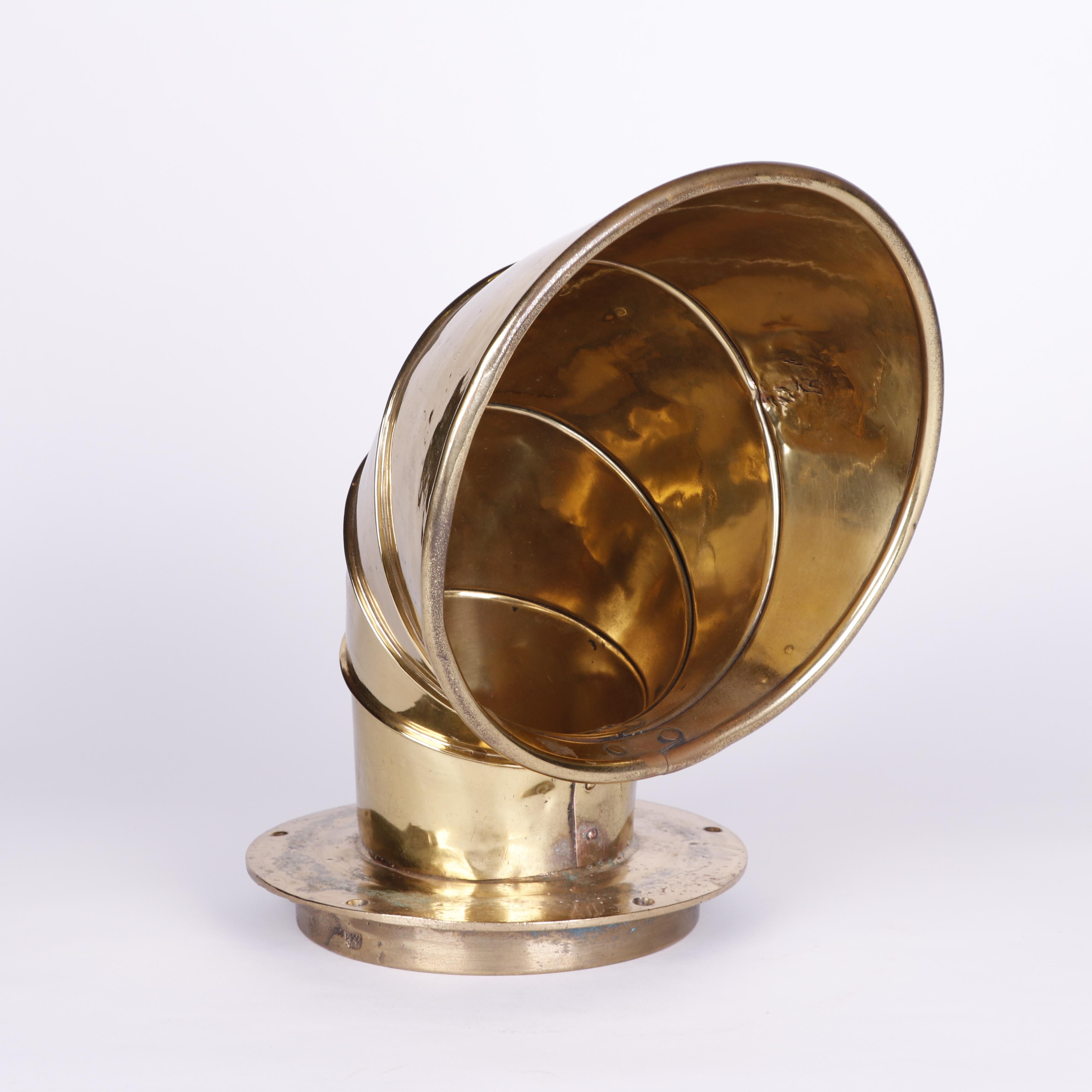 Maritime Brass Cowl Vent