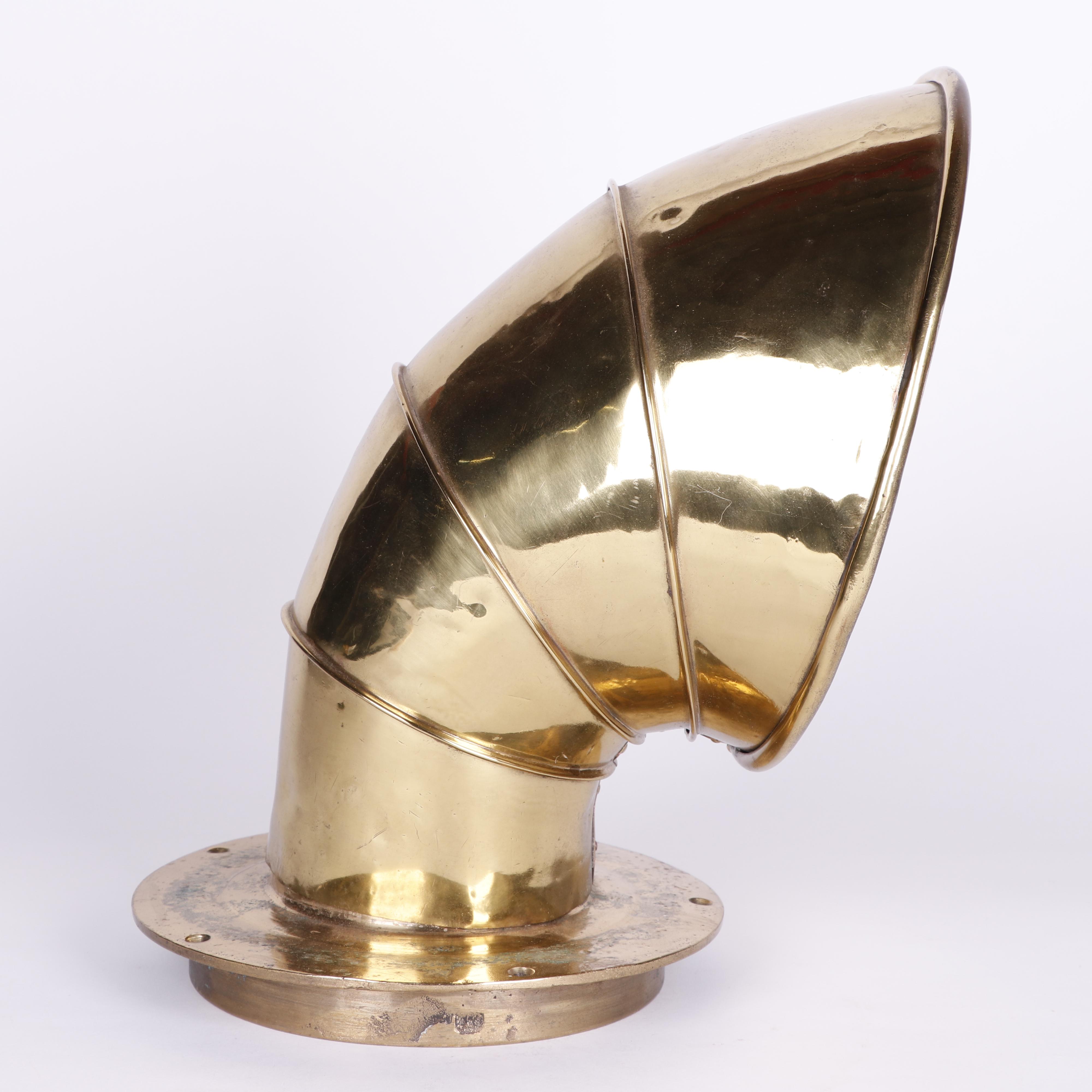 Maritime Brass Cowl Vent