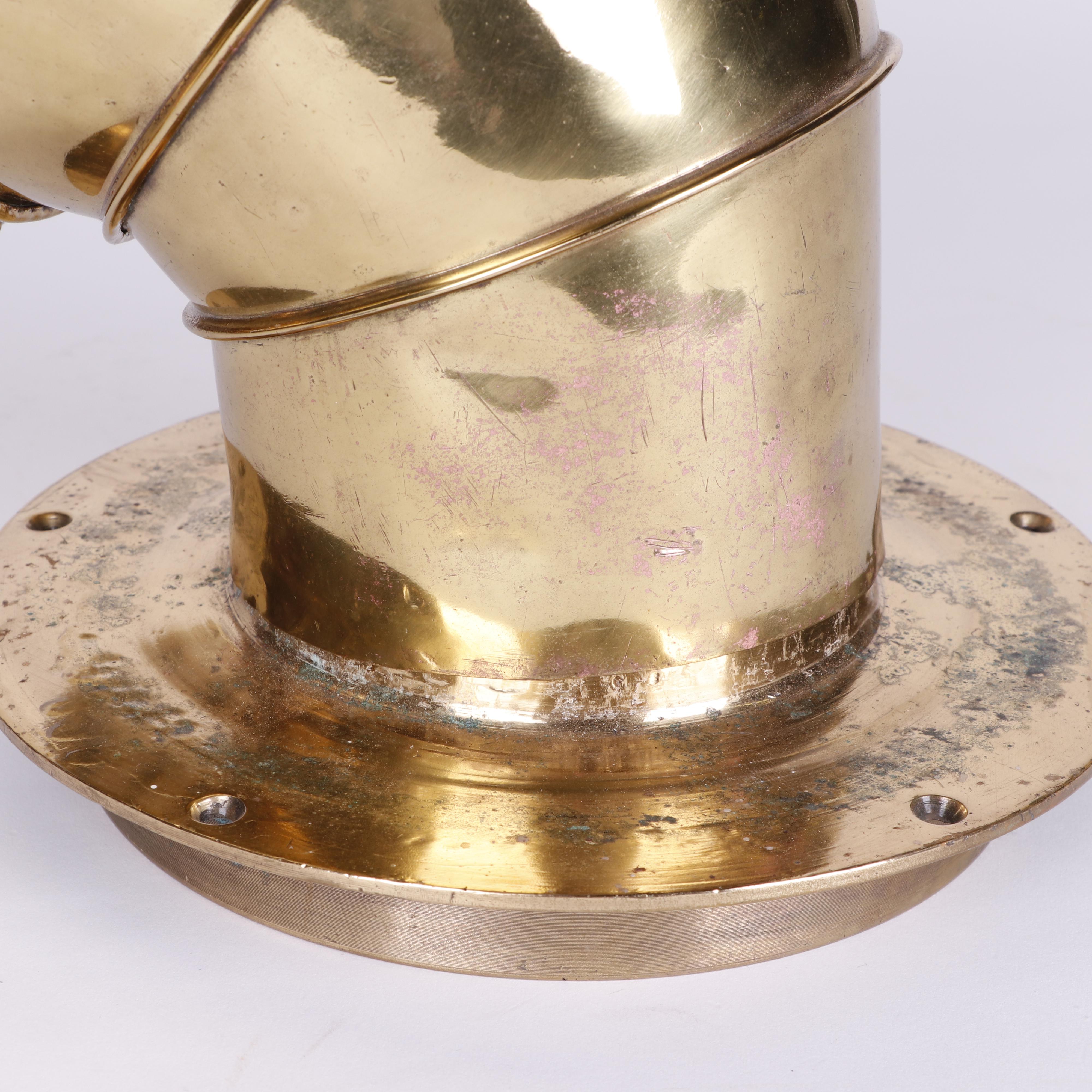 Maritime Brass Cowl Vent