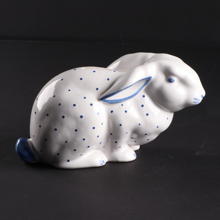 Tiffany & Co. Ceramic Rabbit Bank