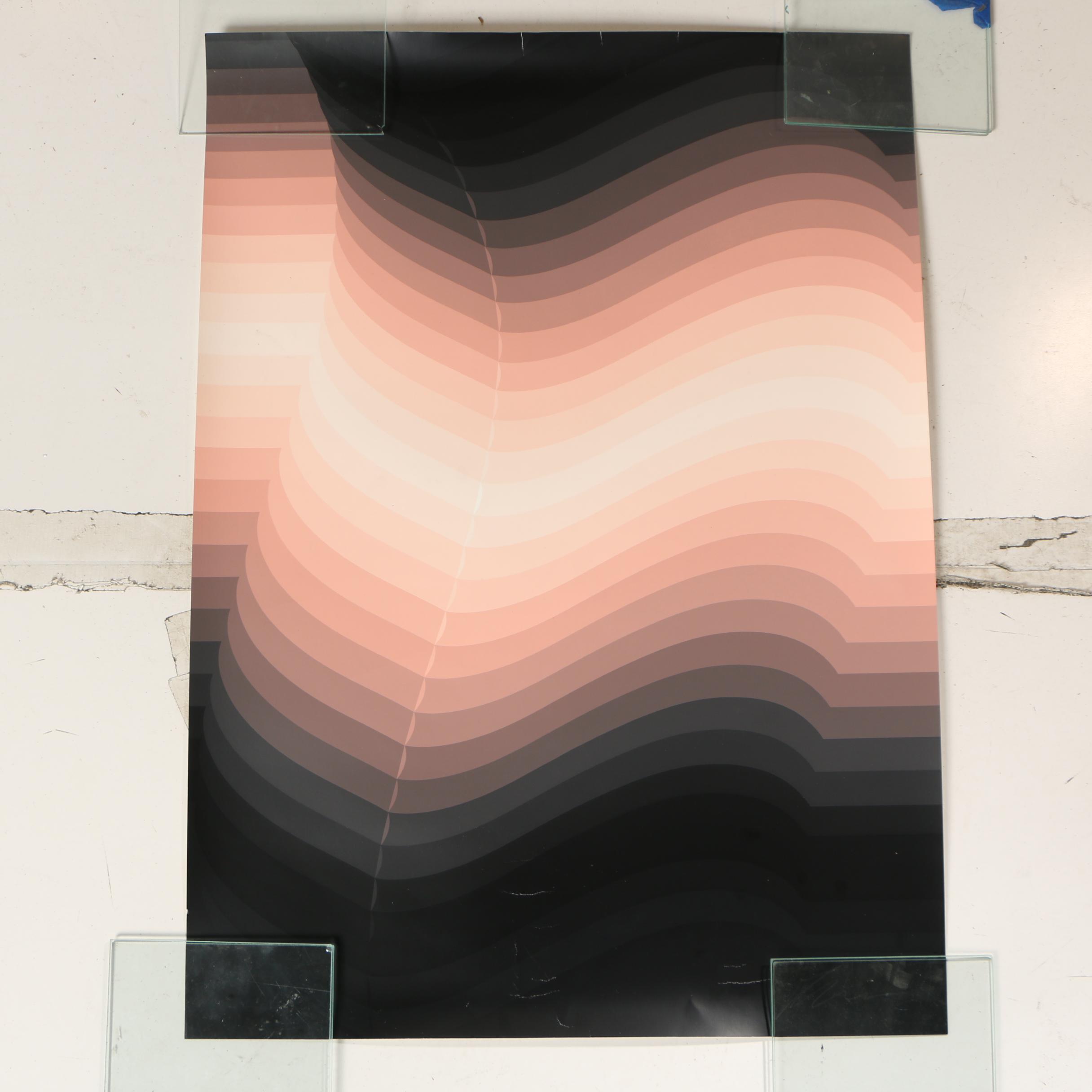 Lev Moross Serigraph "Renee Russo"