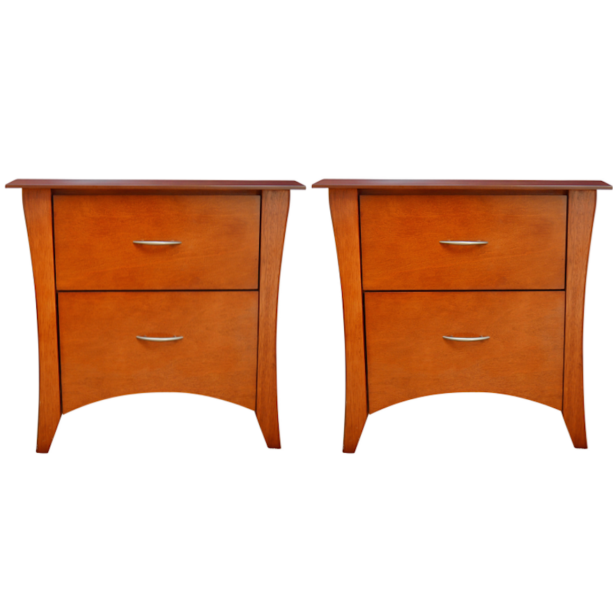 Pair of Mid Century Style Side Cabinets