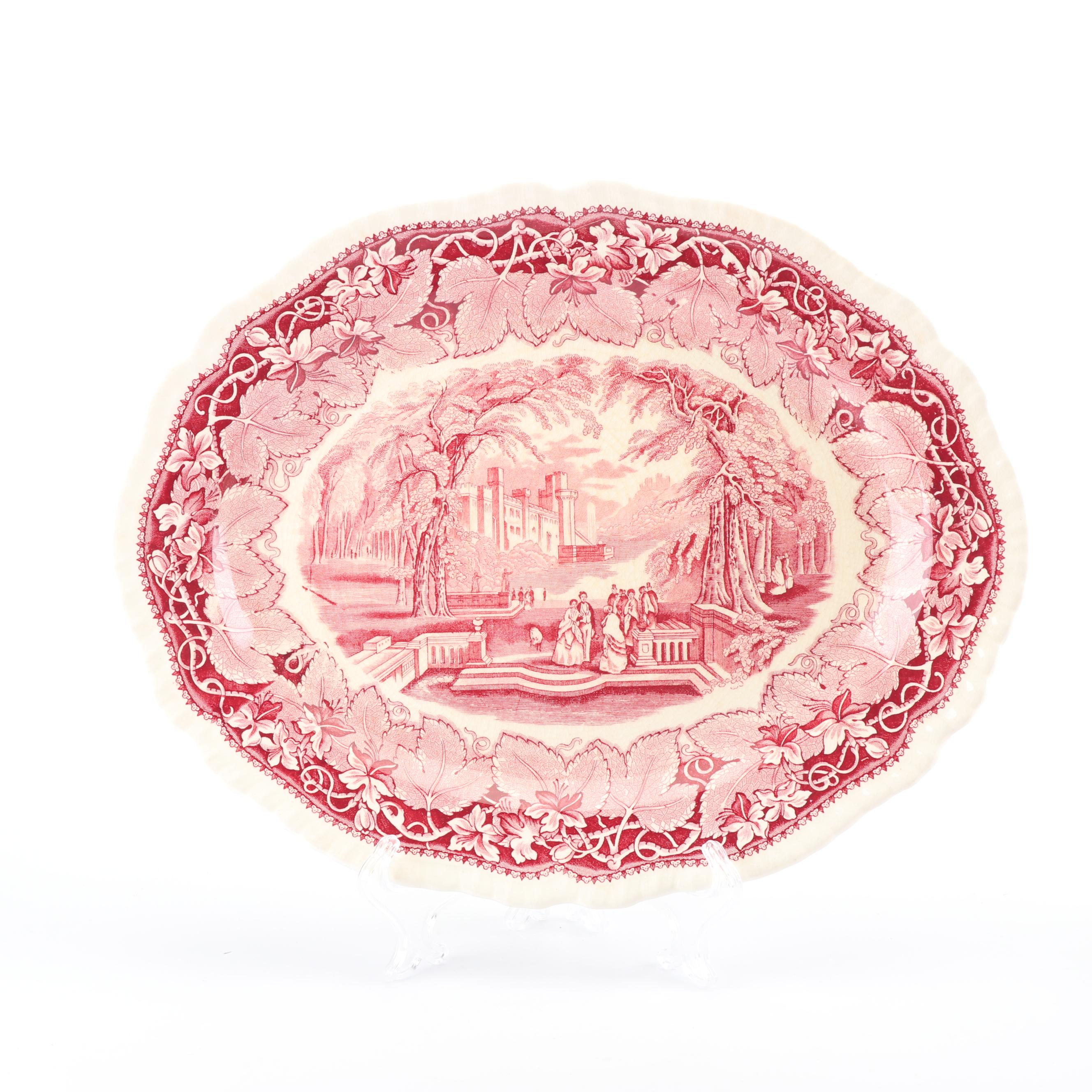 Mason's "Vista" Transfer Printed Ironstone Tableware