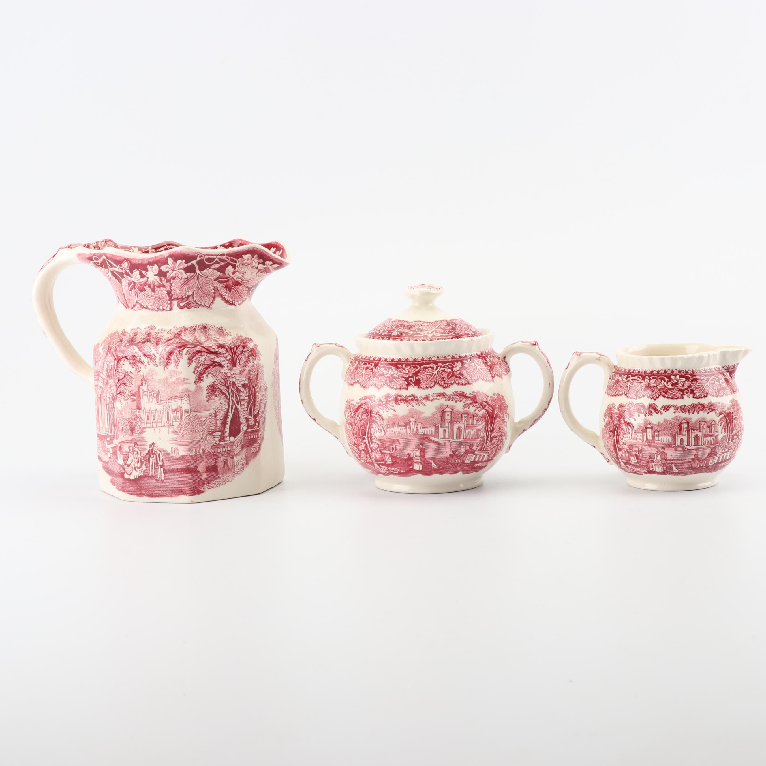 Mason's "Vista" Transfer Printed Ironstone Tableware