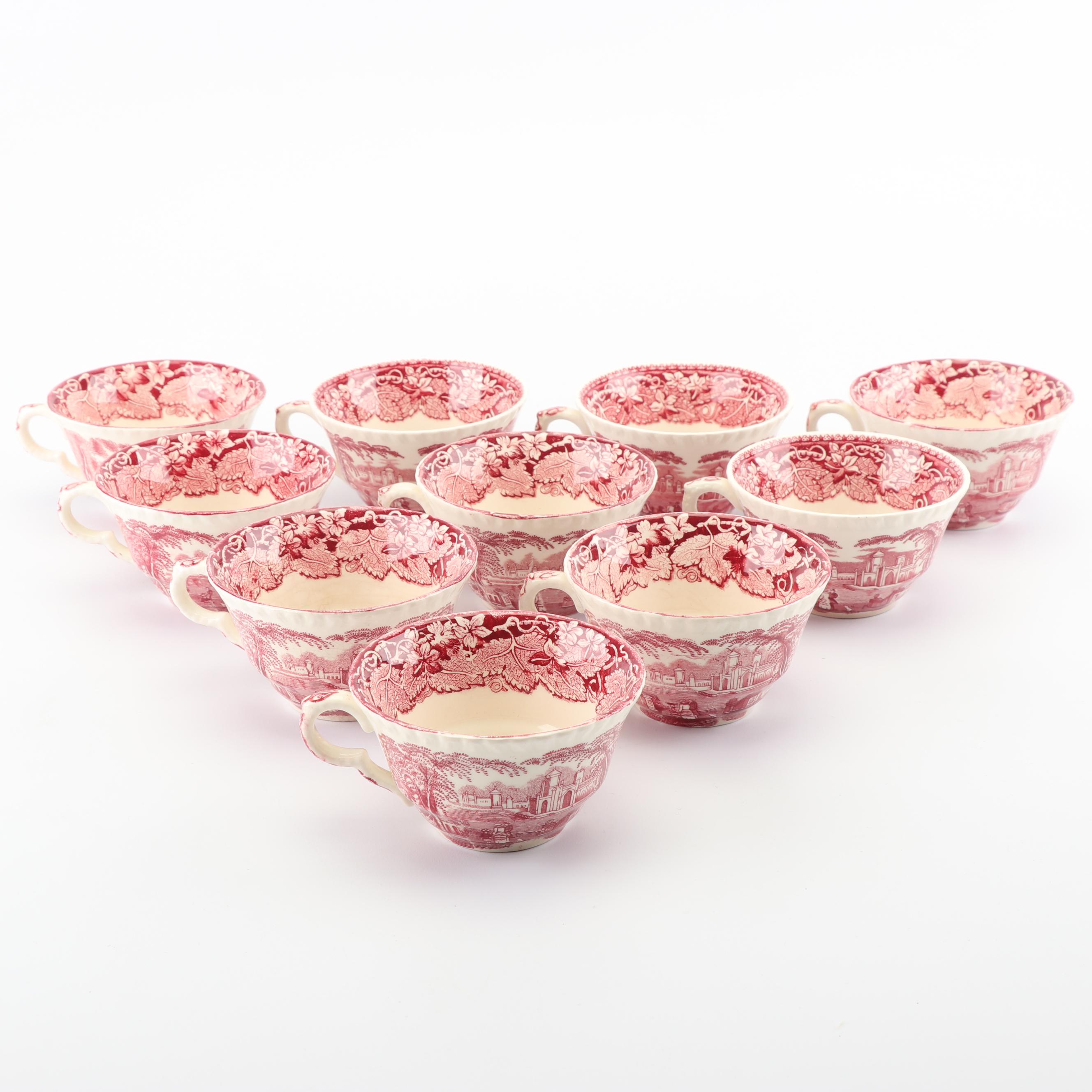 Mason's "Vista" Transfer Printed Ironstone Tableware