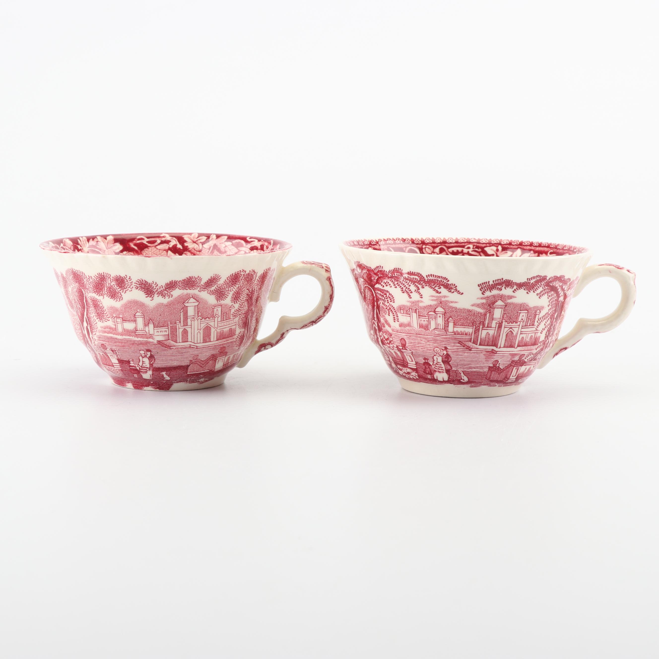 Mason's "Vista" Transfer Printed Ironstone Tableware