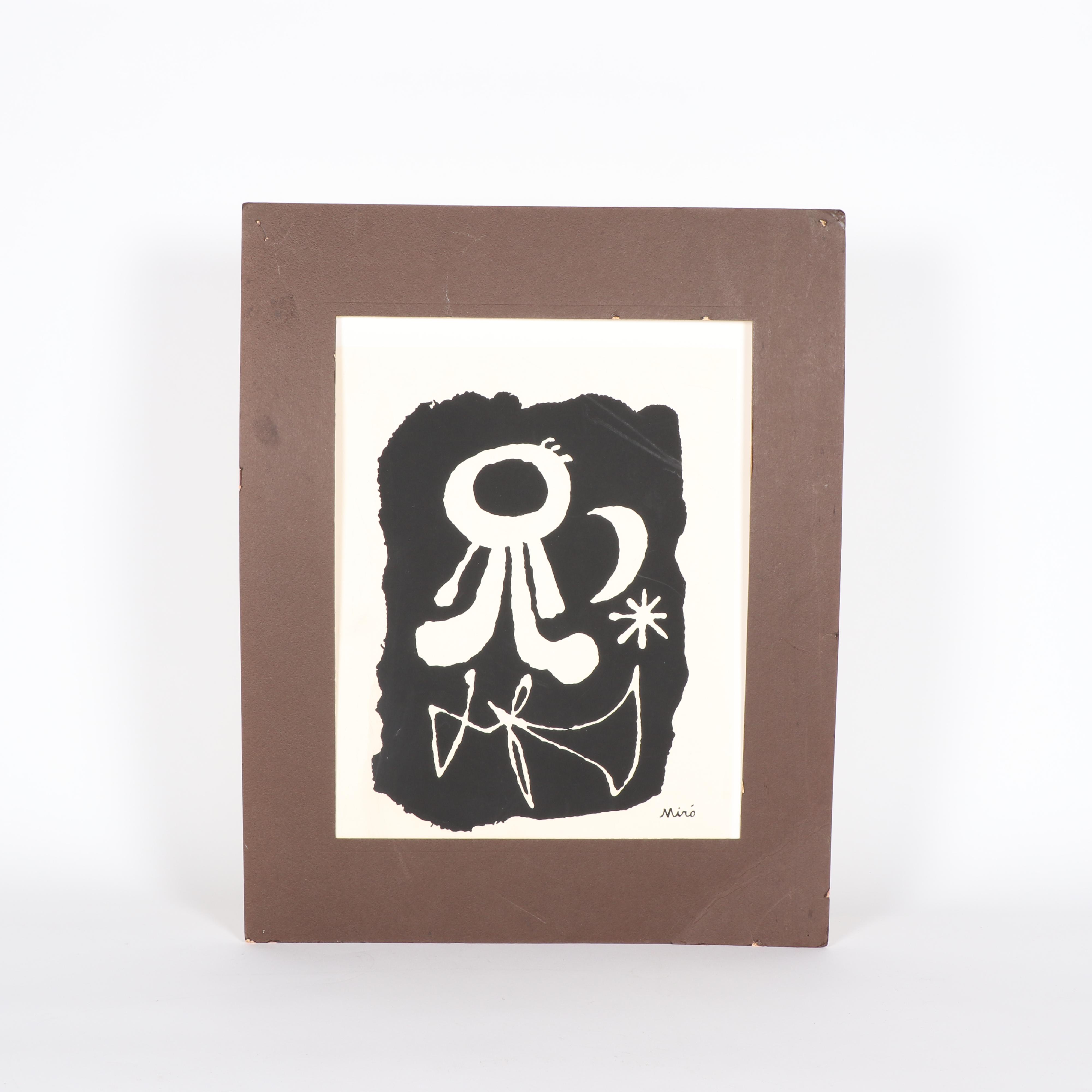 "Modern Classic Series" Screenprint after Joan Miró