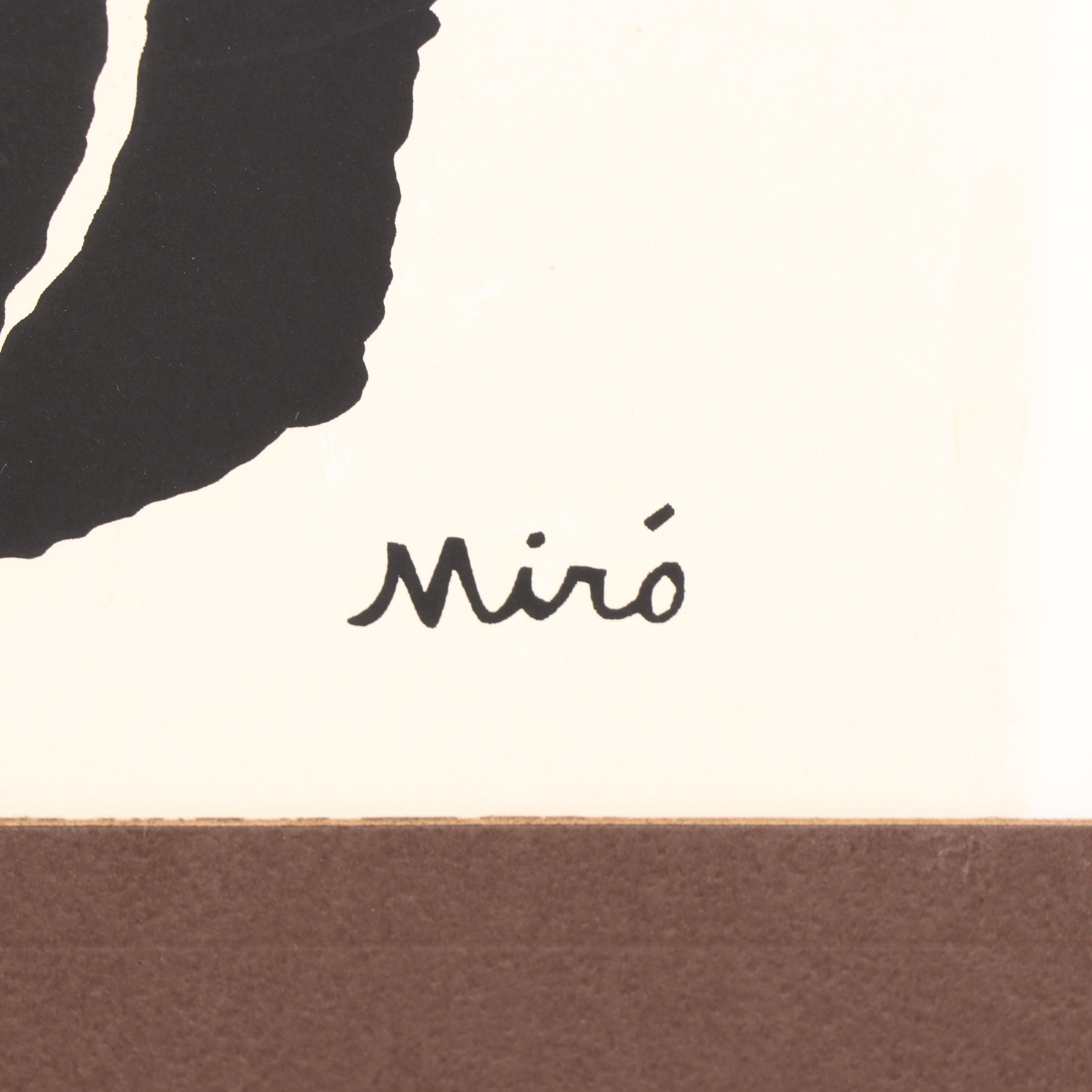 "Modern Classic Series" Screenprint after Joan Miró