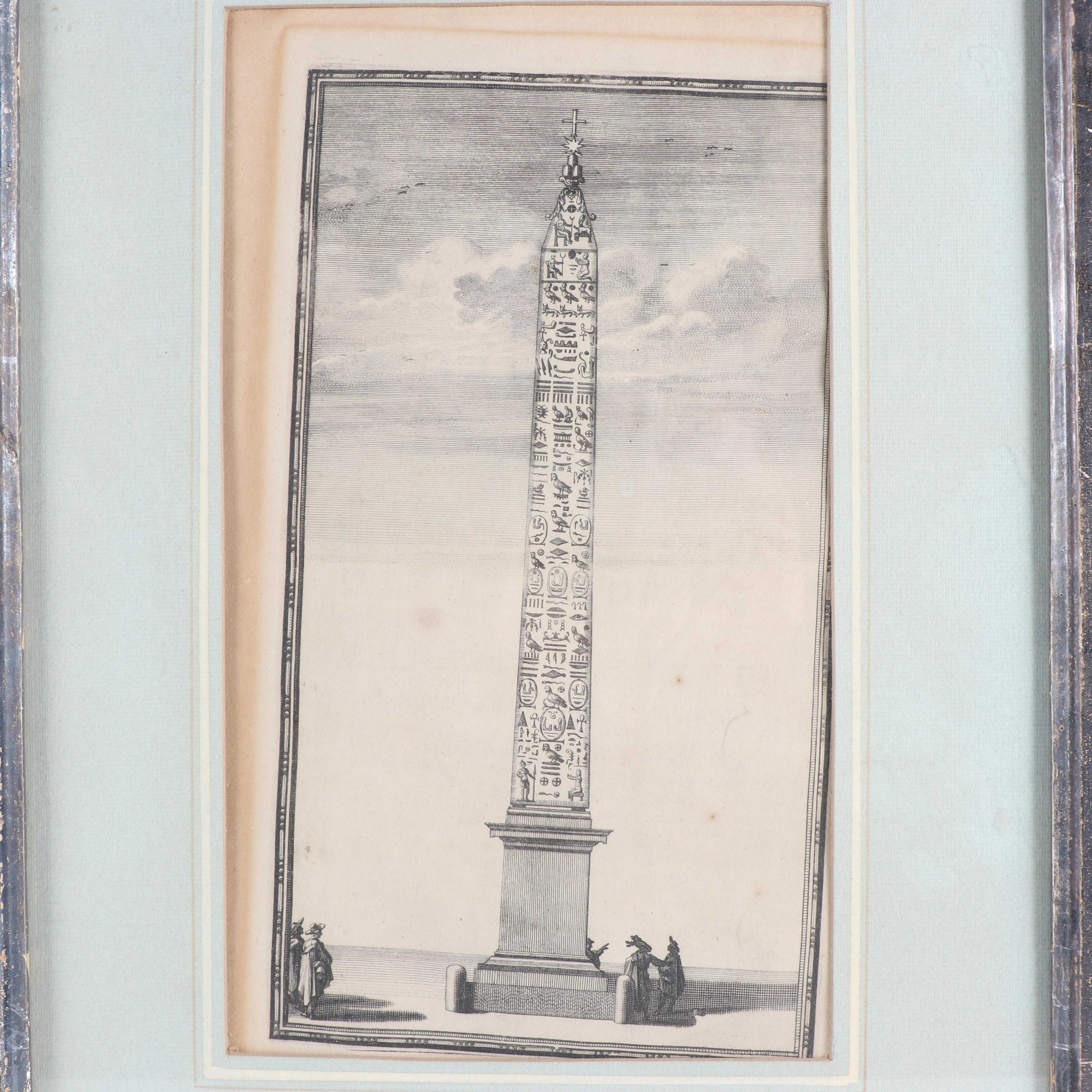 Engravings of Masonic Obelisks